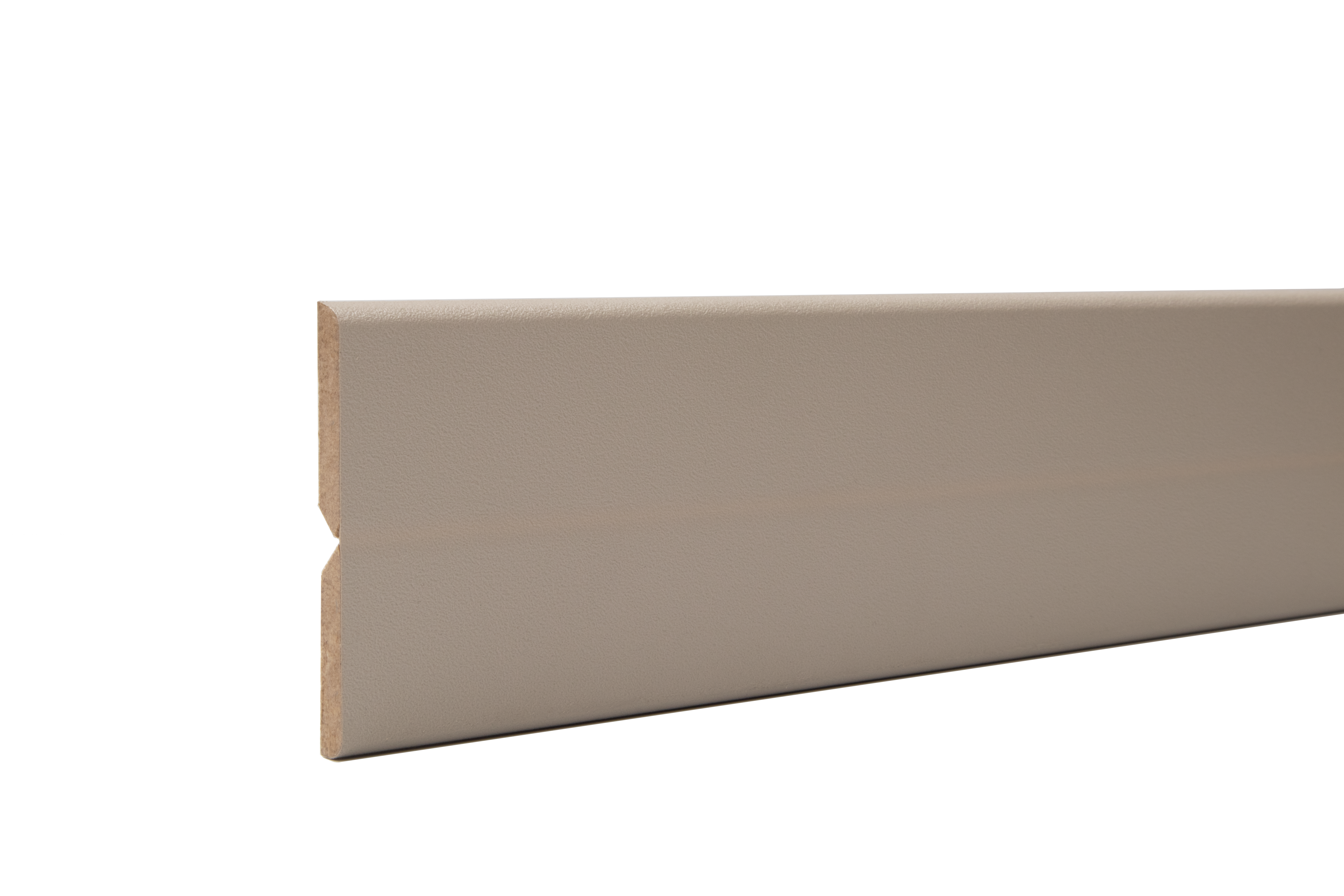 Ángulo exterior de mdf de 260x3cm blanco de la marca Sin marca