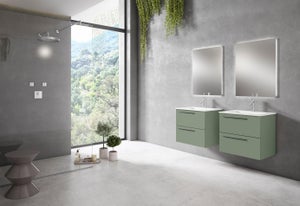 paplinskimoebel - IGA Mueble baño Auxiliar - Muebles de baño con Lavabo 60  x 84 x 40 cm