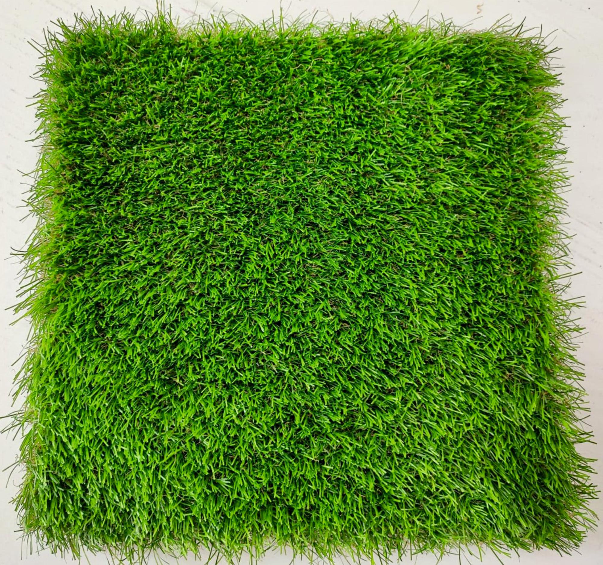 Césped artificial Laredo 2x5 m y 33 mm de altura de fibras Leroy Merlin