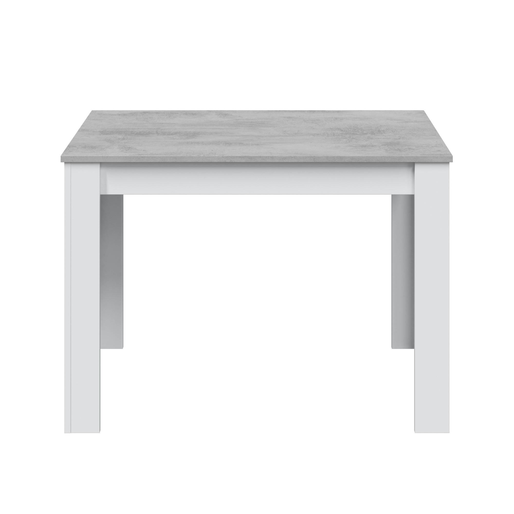 Mesa de cocina rectangular en aglomerado de 67x108x78 cm de la marca FORES