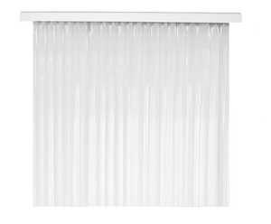 Perfil con tejido autoadherente para bandó de cortinas 1,5 m