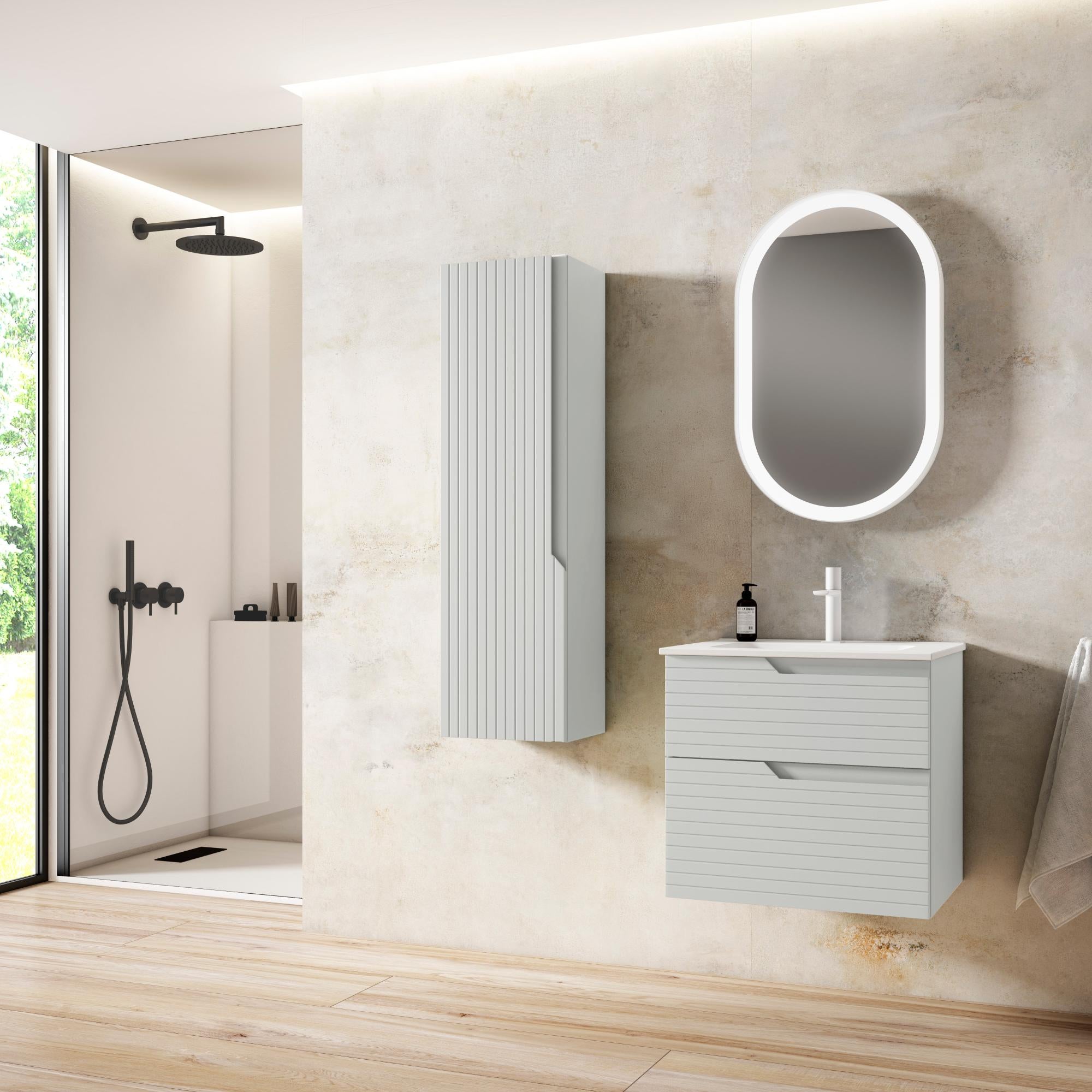 Mueble de baño iris blanco 63x45 cm de la marca VISOBATH