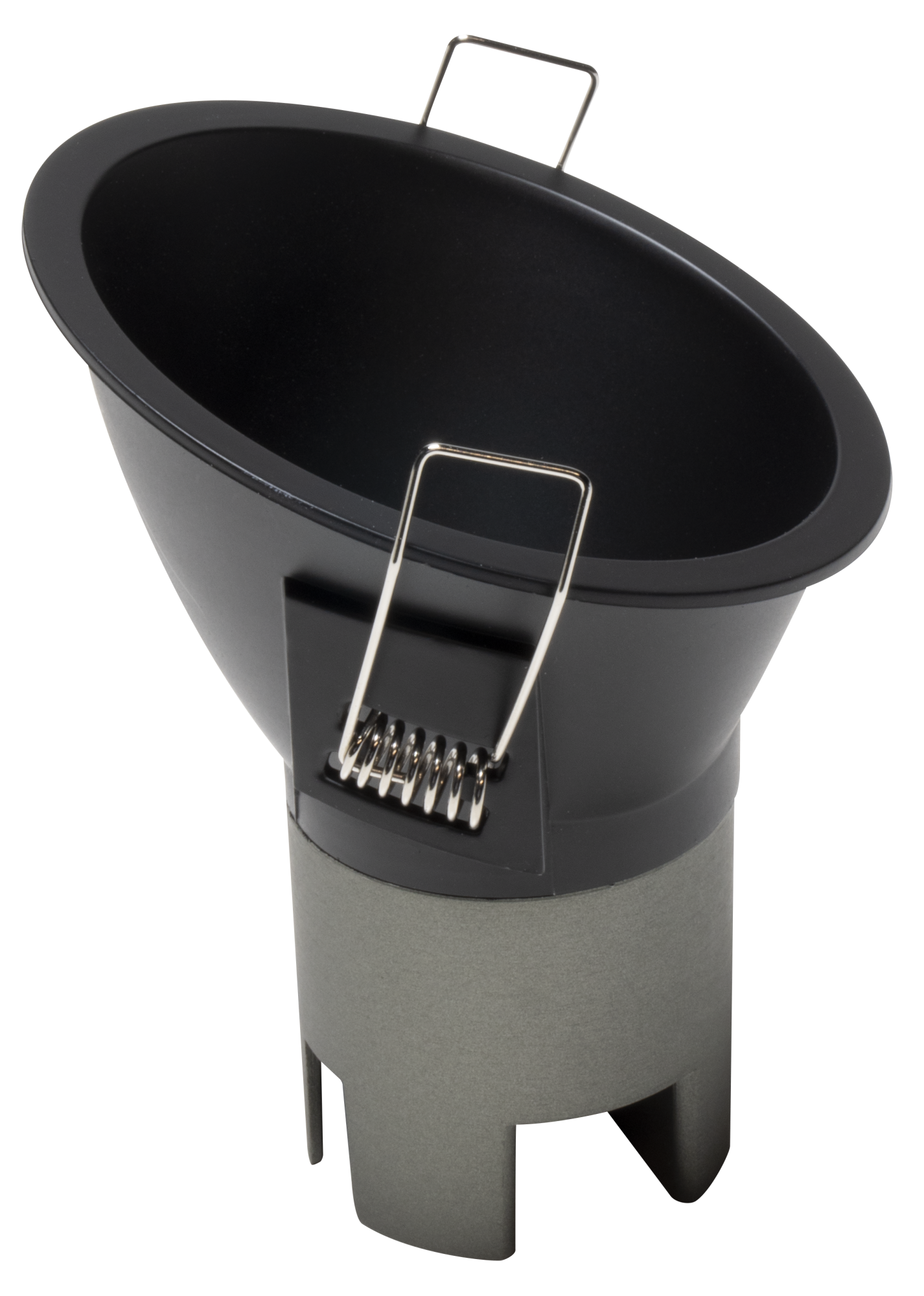 Foco empotrable led redondo negro/negro 810lm blanco frío ip20 10.5cm