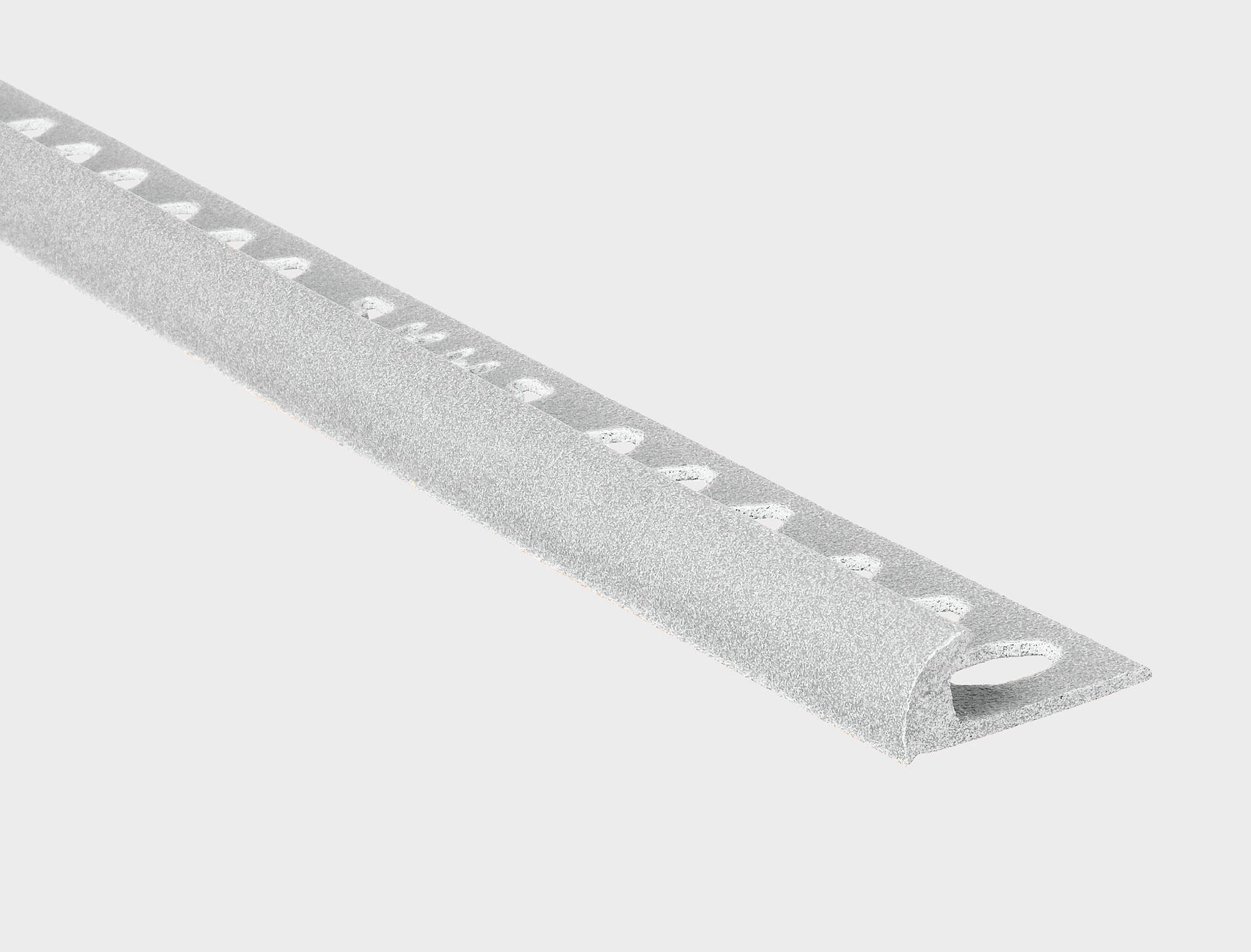Perfil de ángulo externo de aluminio 0.5x255 cm plata mate-13