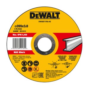 Tronzadora - 1300 rpm  DW872 - DEWALT Industrial Tool - de metales no  ferrosos
