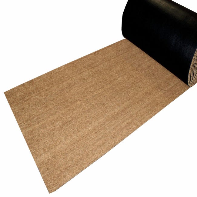 Coco Liso Felpudo beige de coco liso Bajo Pedido 100 x100 cm | Leroy Merlin