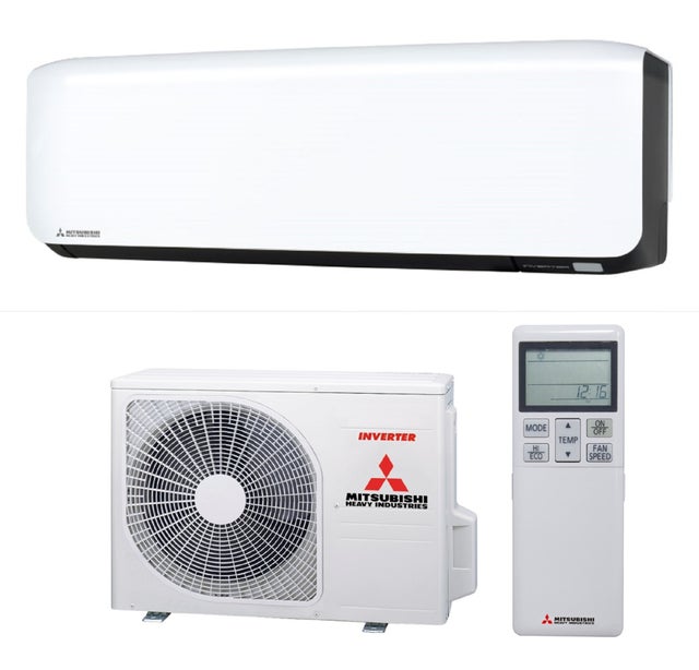 Aire acondicionado Mitsubishi Mono Split 9000 Btu Negro A+++ A++