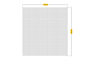 LEDLUX Mosquitera blanca adhesiva para ventana con cinta métrica 150X300cm  : .es: Bricolaje y herramientas
