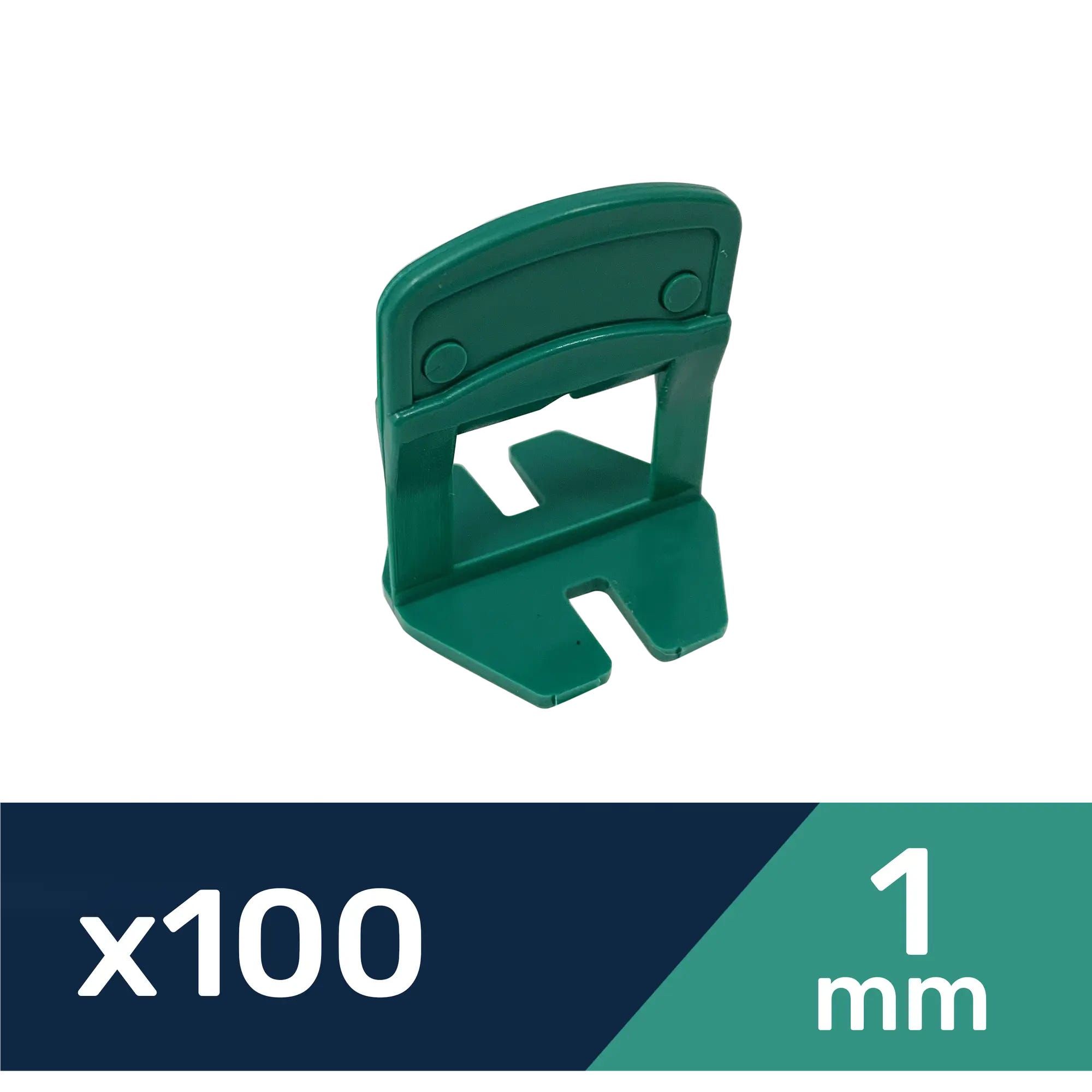 Kit de 100 unidades de cuñas de nivelación para baldosas DEXTER