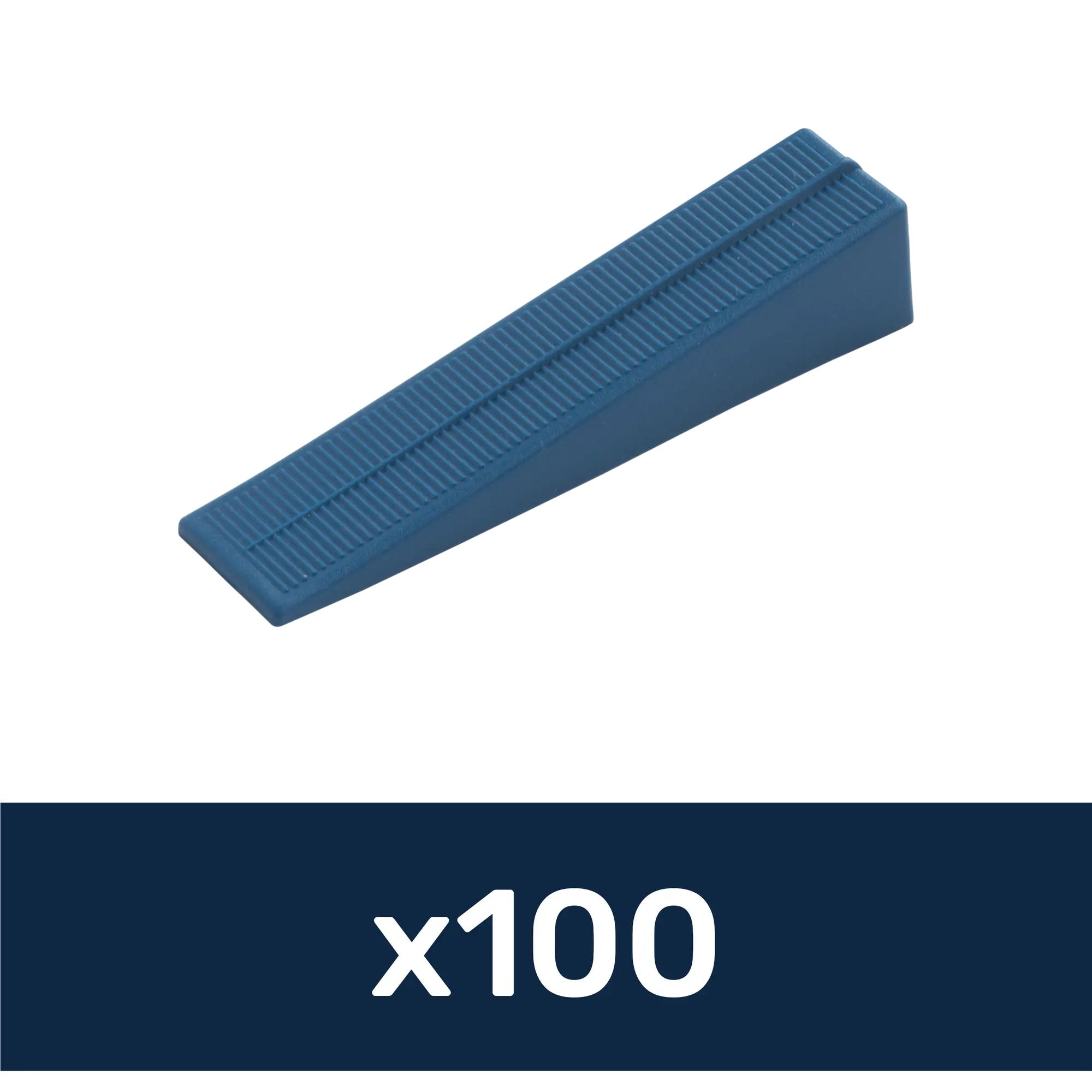 Cuña de plástico para nivelación de azulejos (200 ud.)