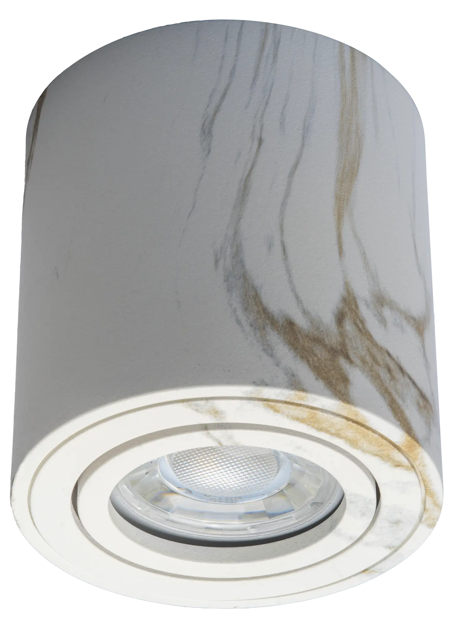 Foco de superficie groc alverlamp redondo blanco 8 cm diámetro
