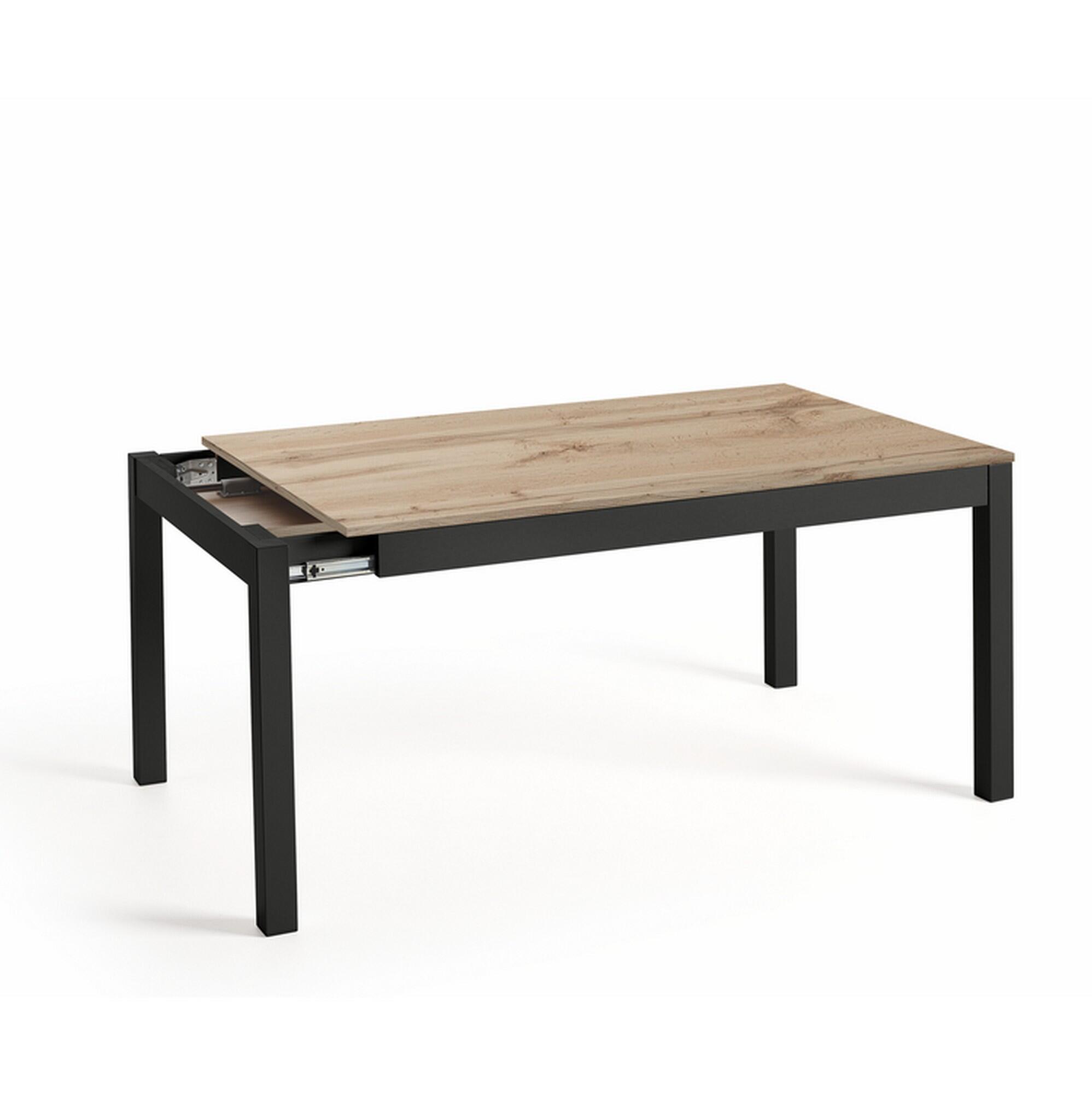Mesa de cocina atenas rectangular en aglomerado de 120 cm