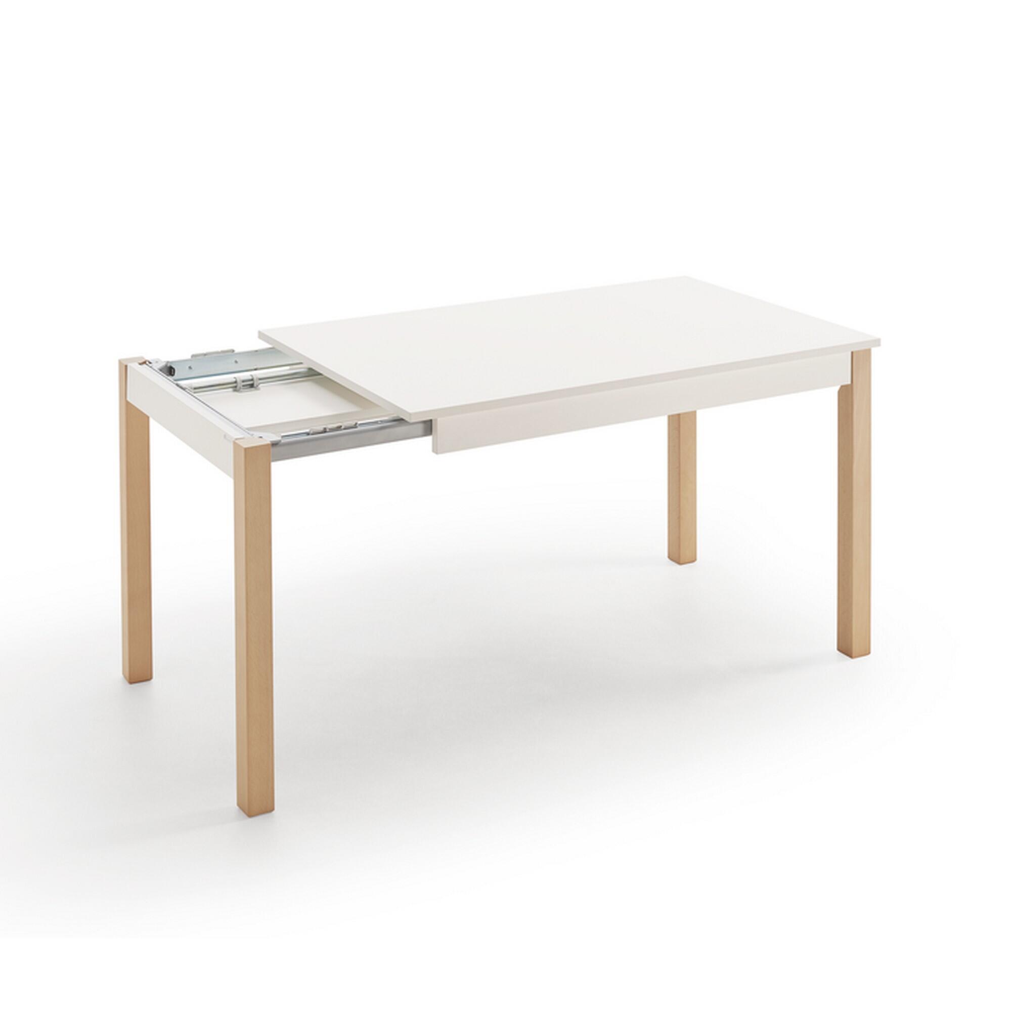 Mesa de cocina noa rectangular en aglomerado de 120 cm