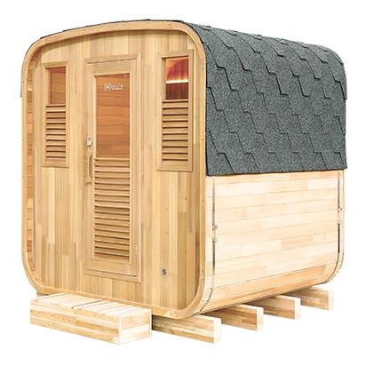 Sauna finlandesa Sense 4 plazas de 150 x 200 x 150 cm