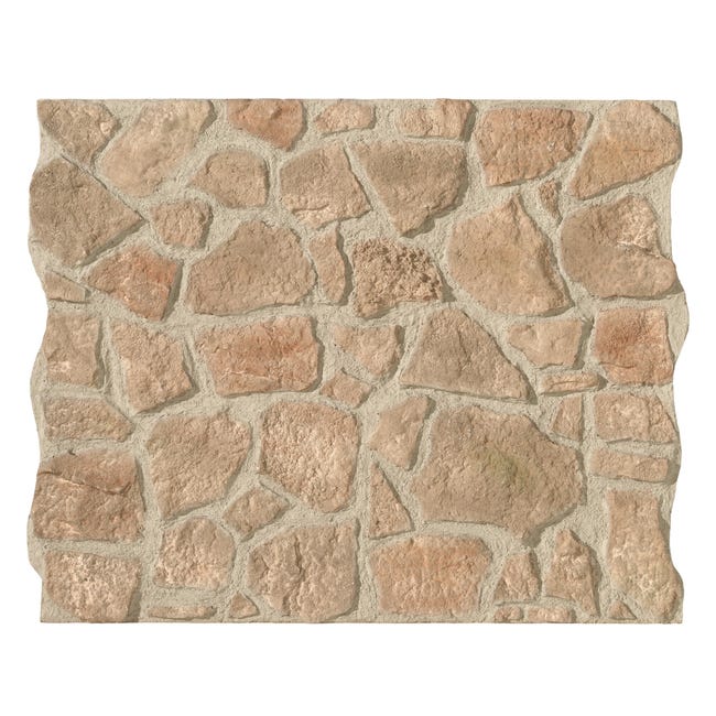 Revestimiento decorativo piedra natural serie Cuenca 118x93 cm gris
