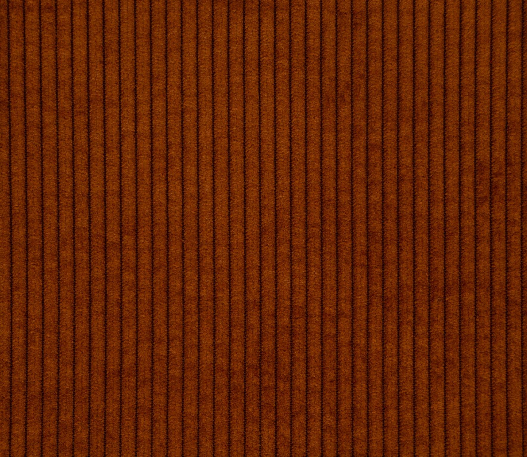 Tela al corte tapicería canalé butterfly cobre ancho 140 cm