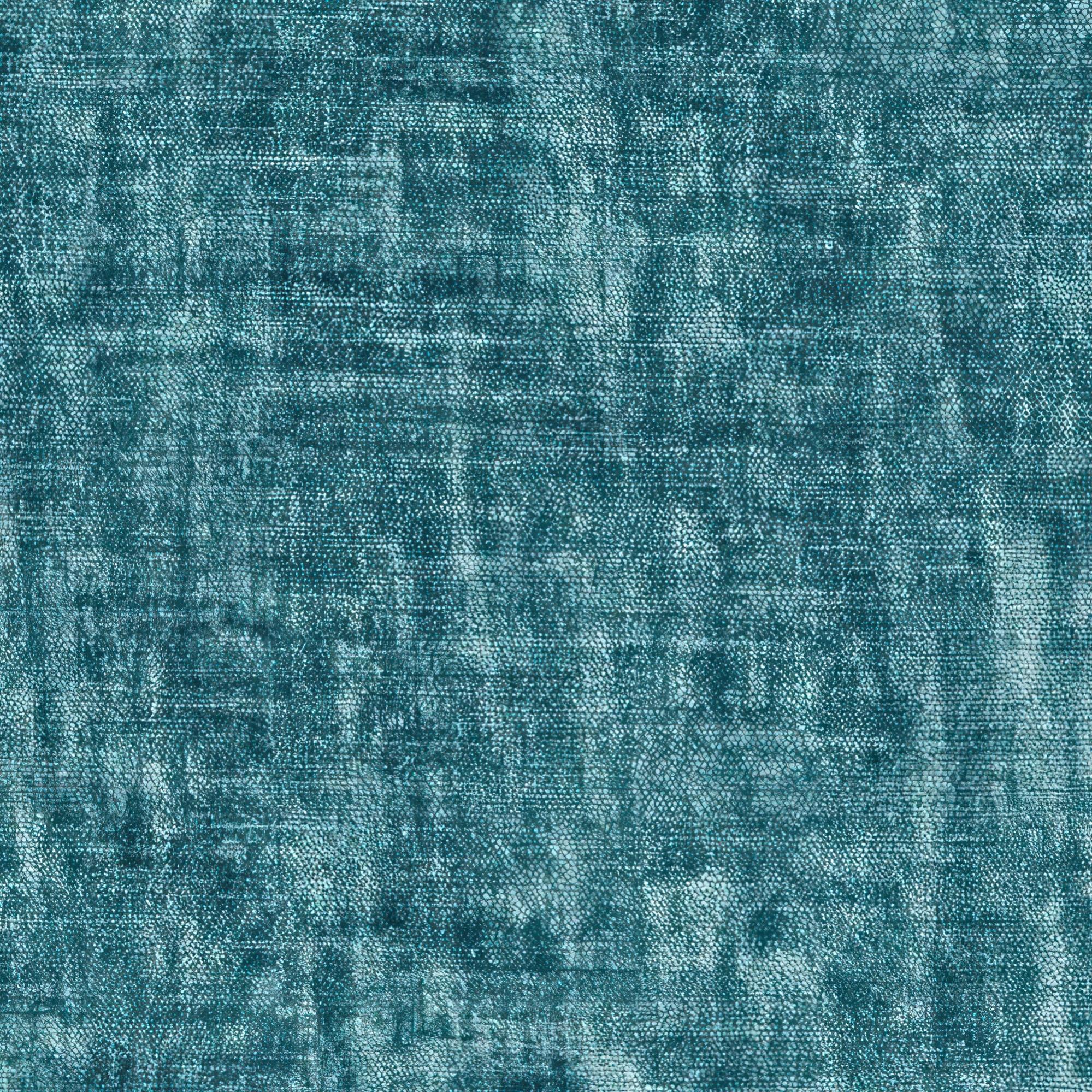 Tela al corte tapicería chenilla york turquesa ancho 280 cm