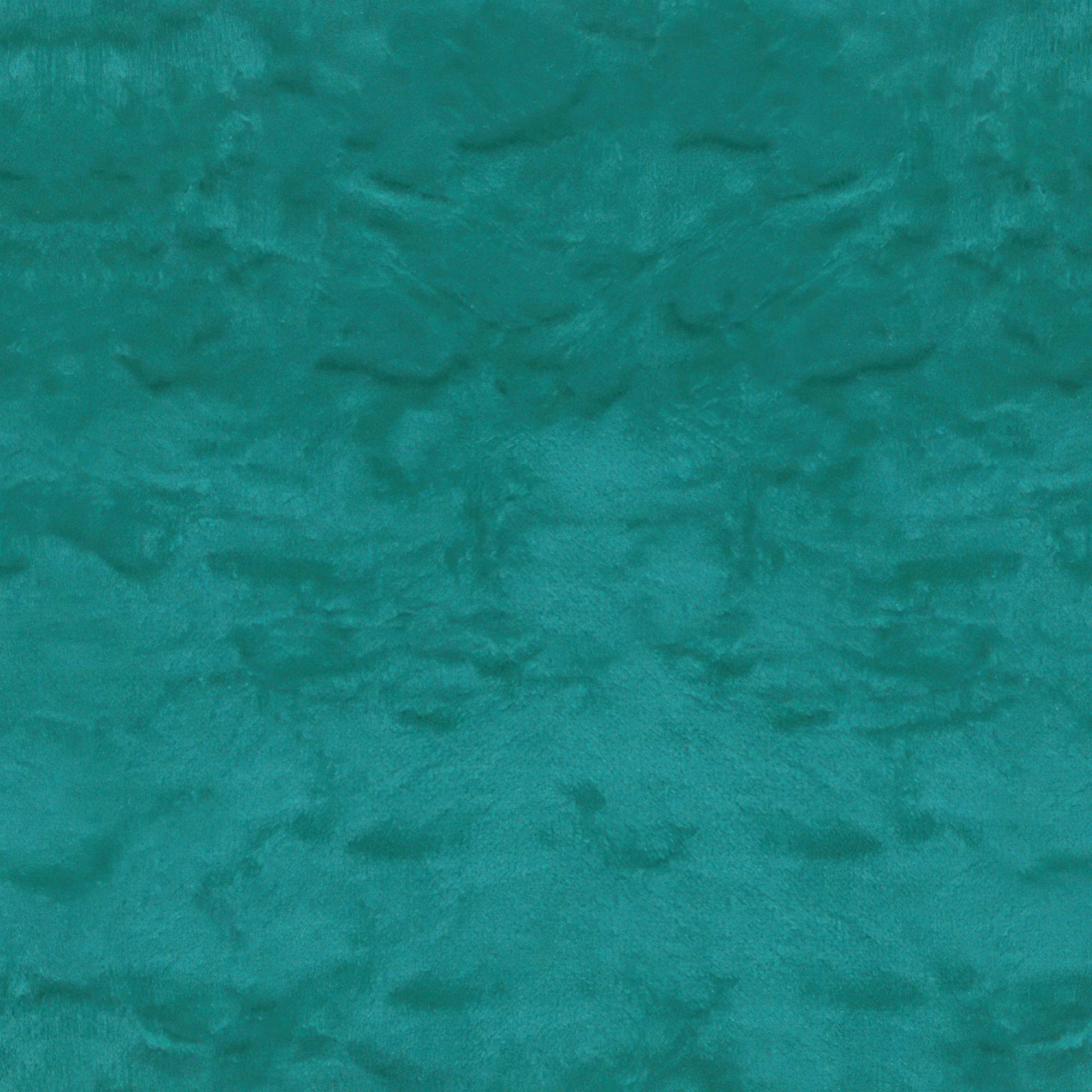 Tela al corte tapicería terciopelo wrinkle turquesa ancho 140 cm