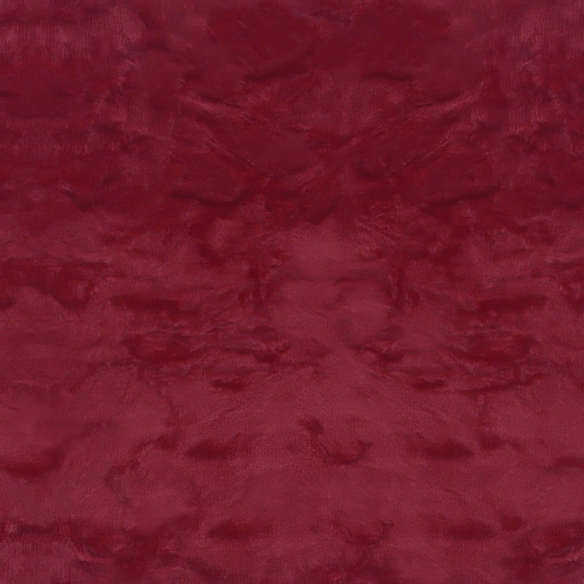 Tela al corte tapicería terciopelo wrinkle rojo ancho 140 cm