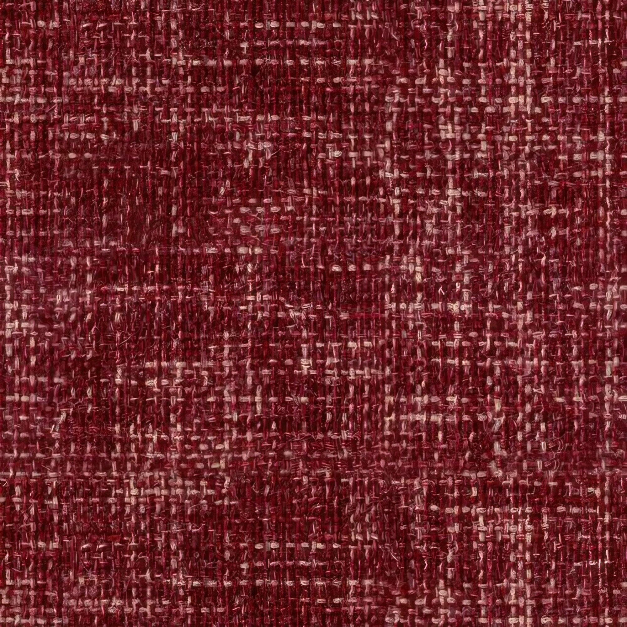 Tela al corte tapicería jacquard angers rojo ancho 140 cm