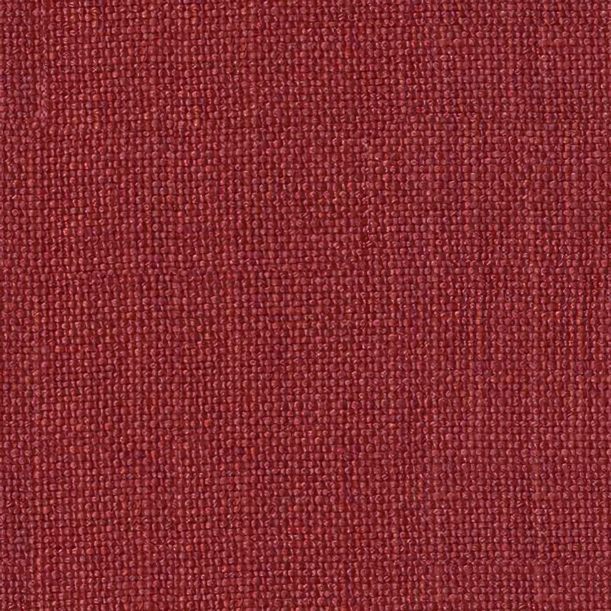 Tela al corte tapicería lino country rojo ancho 140 cm