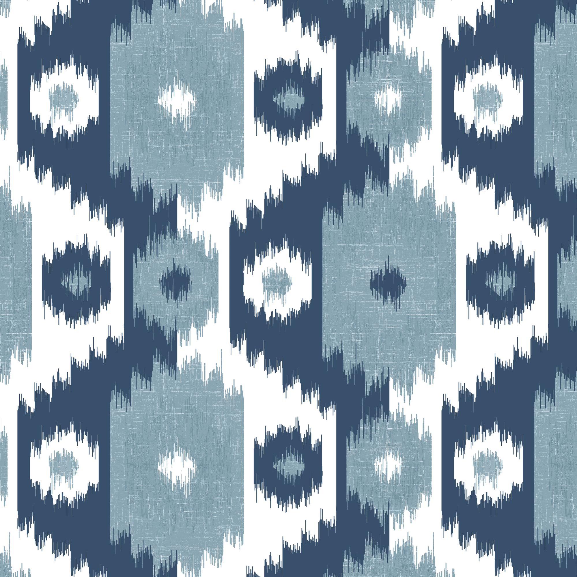 Tela al corte tapicería lino ifni azul ancho 280 cm