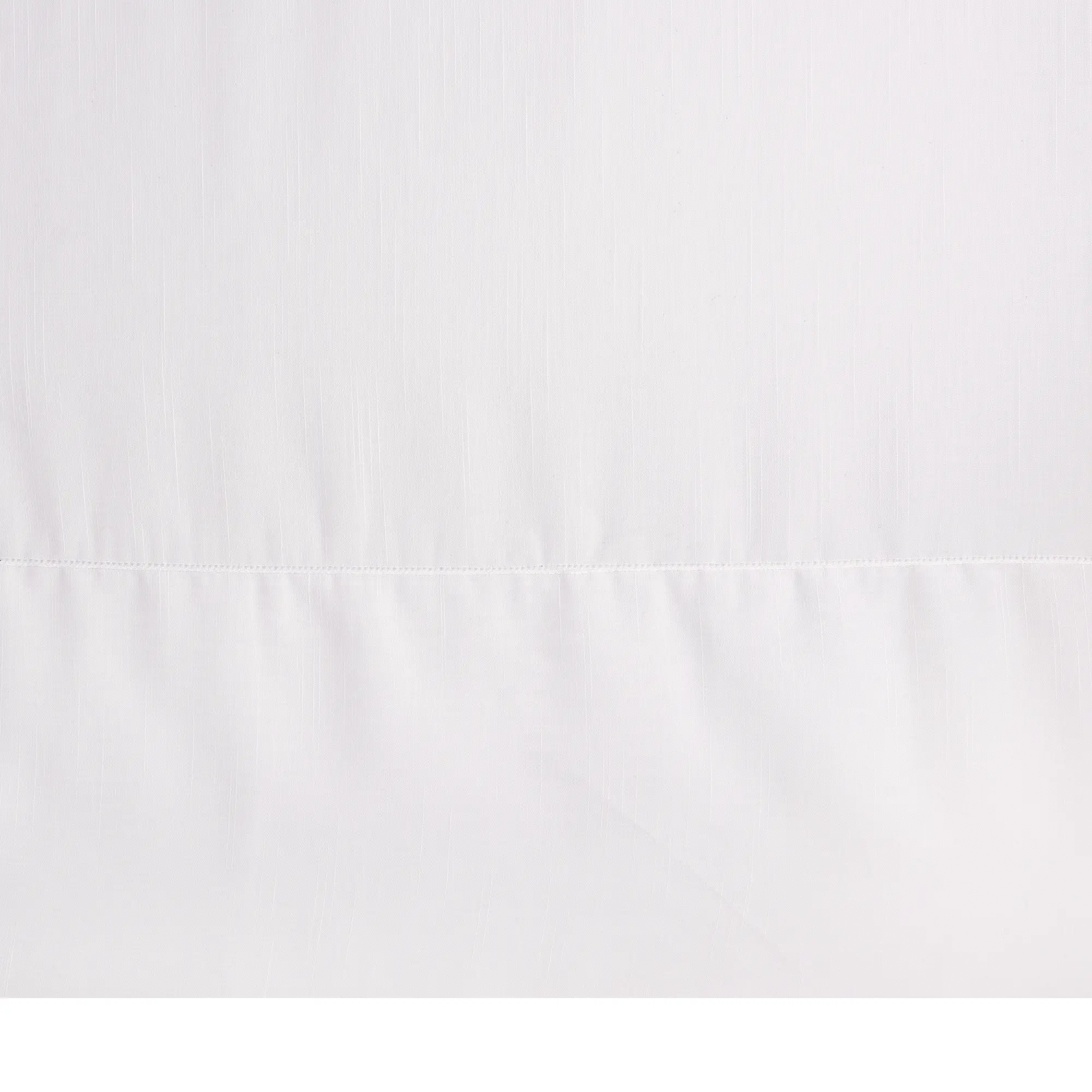 Visillo al corte lino denver blanco ancho 290 cm