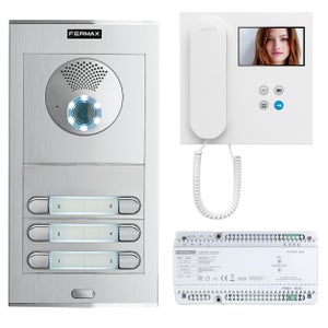 Videoportero Automático 1 Apto. Blanco 18,5x15,2x1,5 Cm Smartwares con  Ofertas en Carrefour