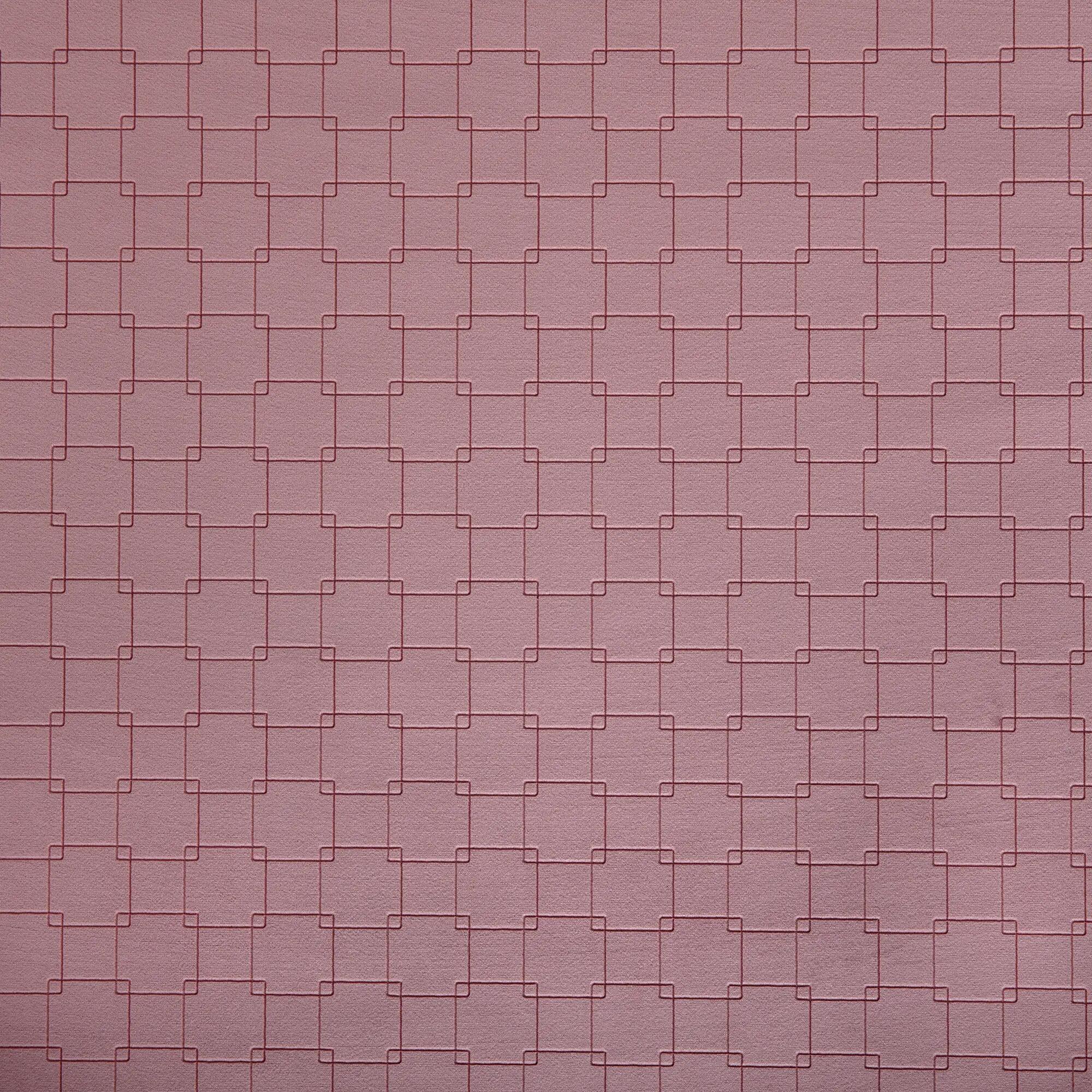 Tela al corte tapicería terciopelo loeve rosa ancho 140 cm