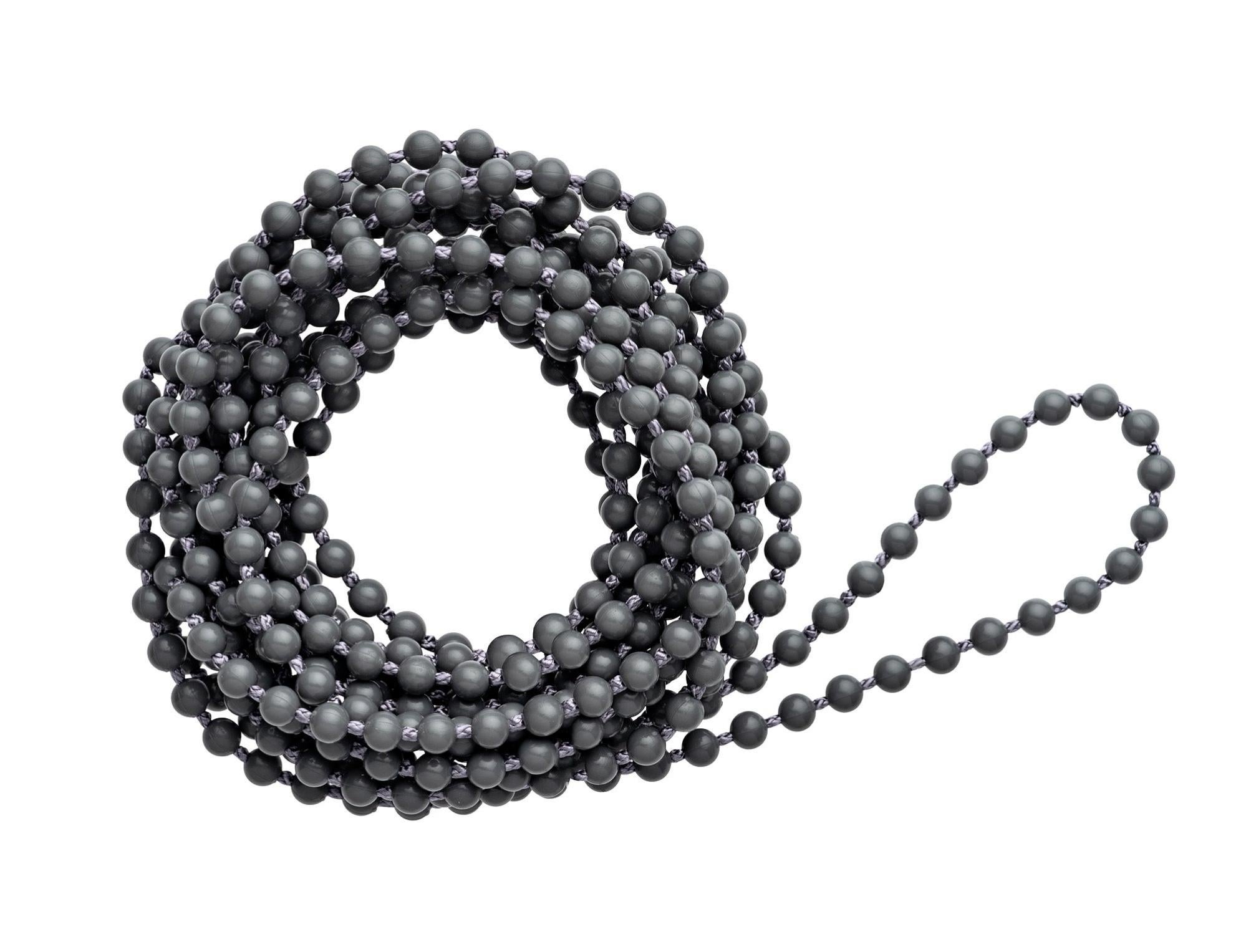 Anillo cadena 1,5 m gris oscuro compatible estores enrollables