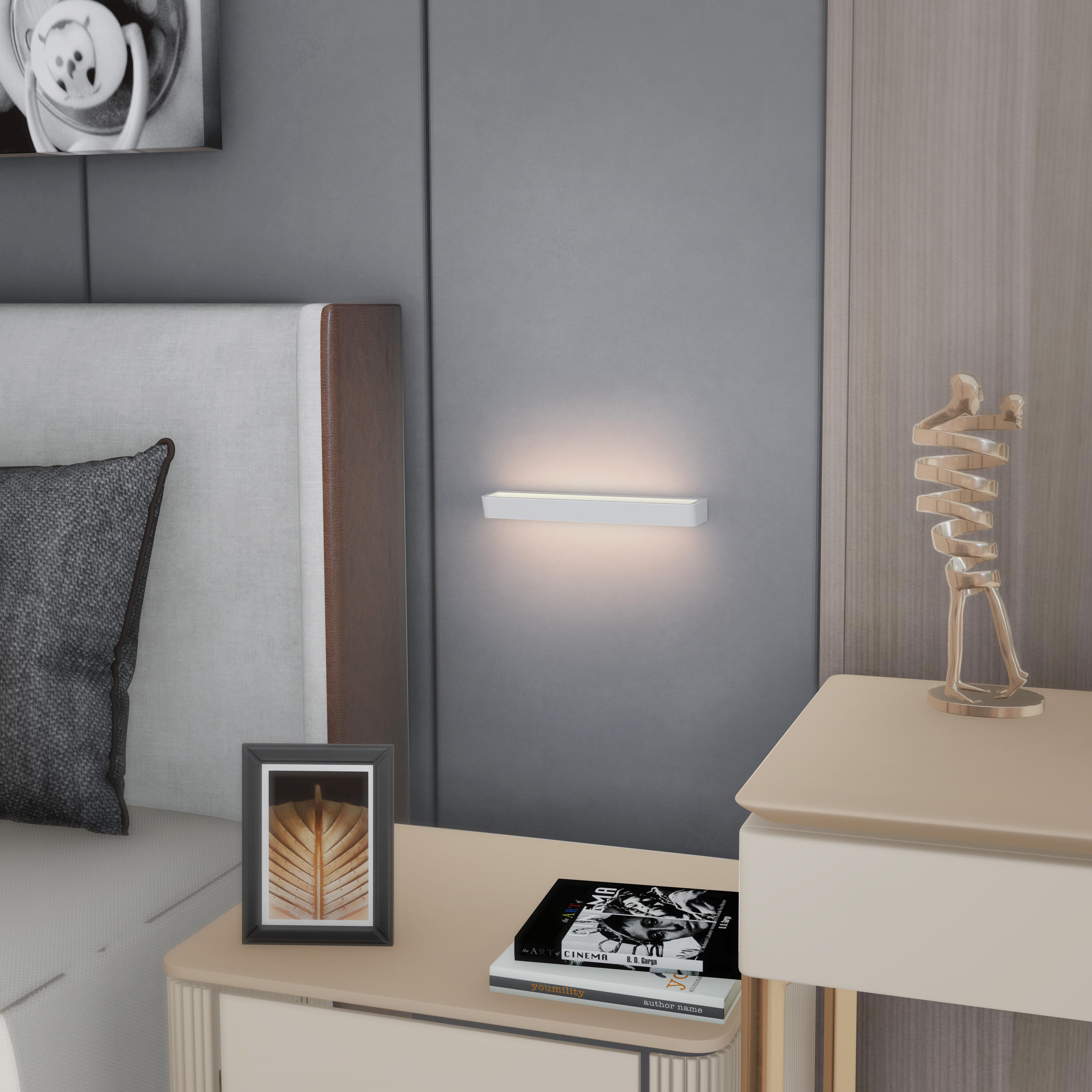 Aplique altea led 30w blanco cálido blanco
