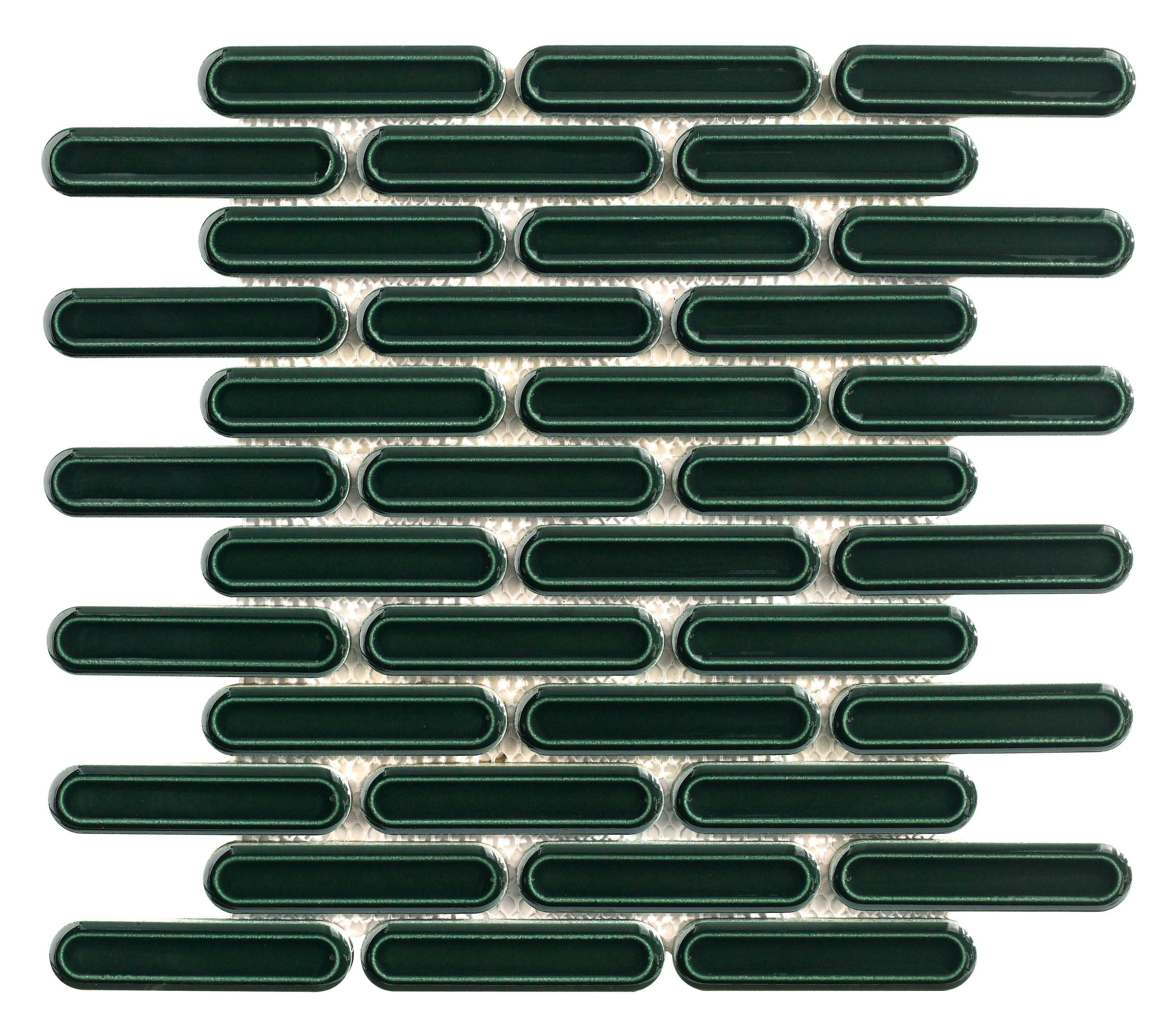 Mosaico tech dublin 30x30.6 cm verde