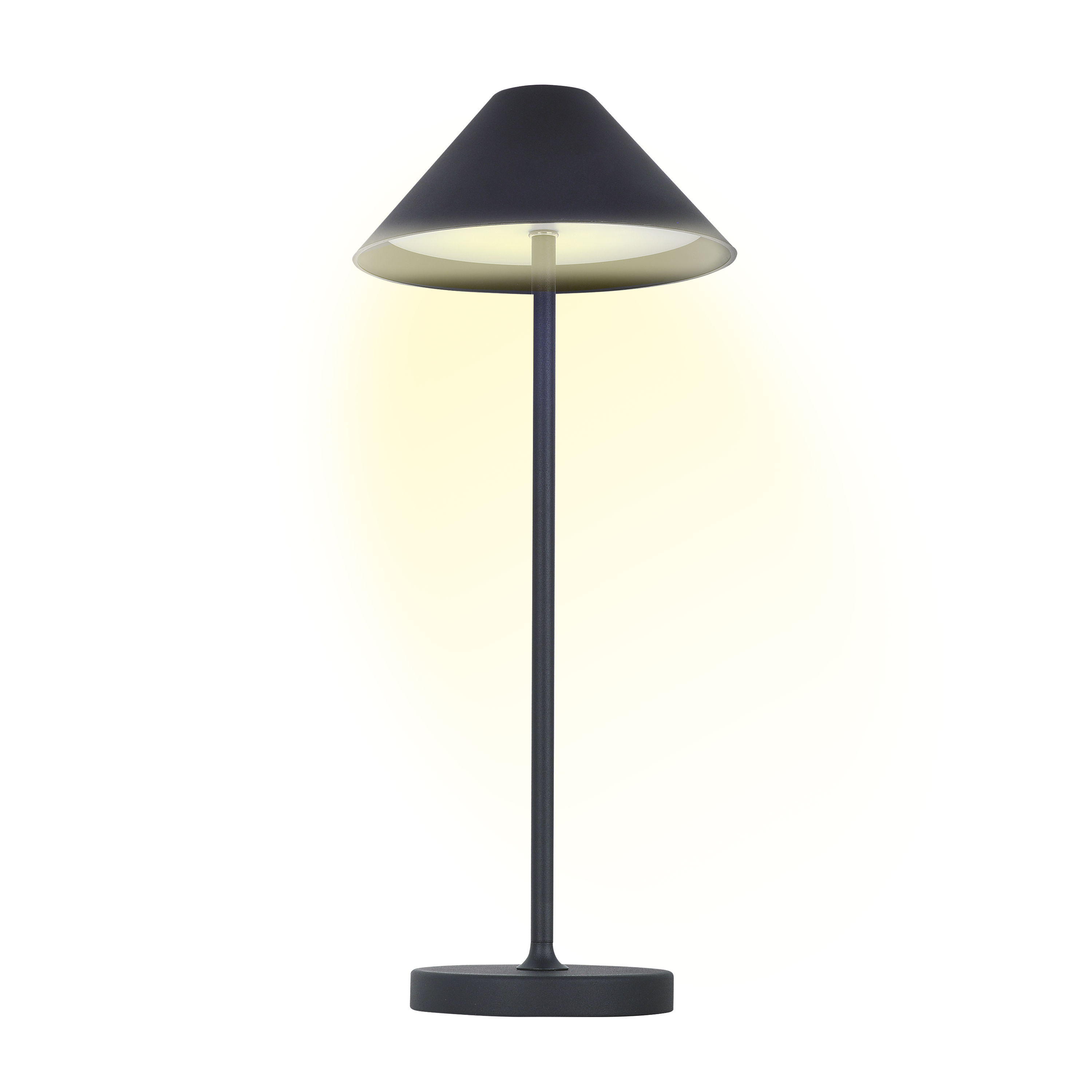 Lámpara de mesa exterior malia inspire negro intensidad regulable ip54 de la marca Inspire