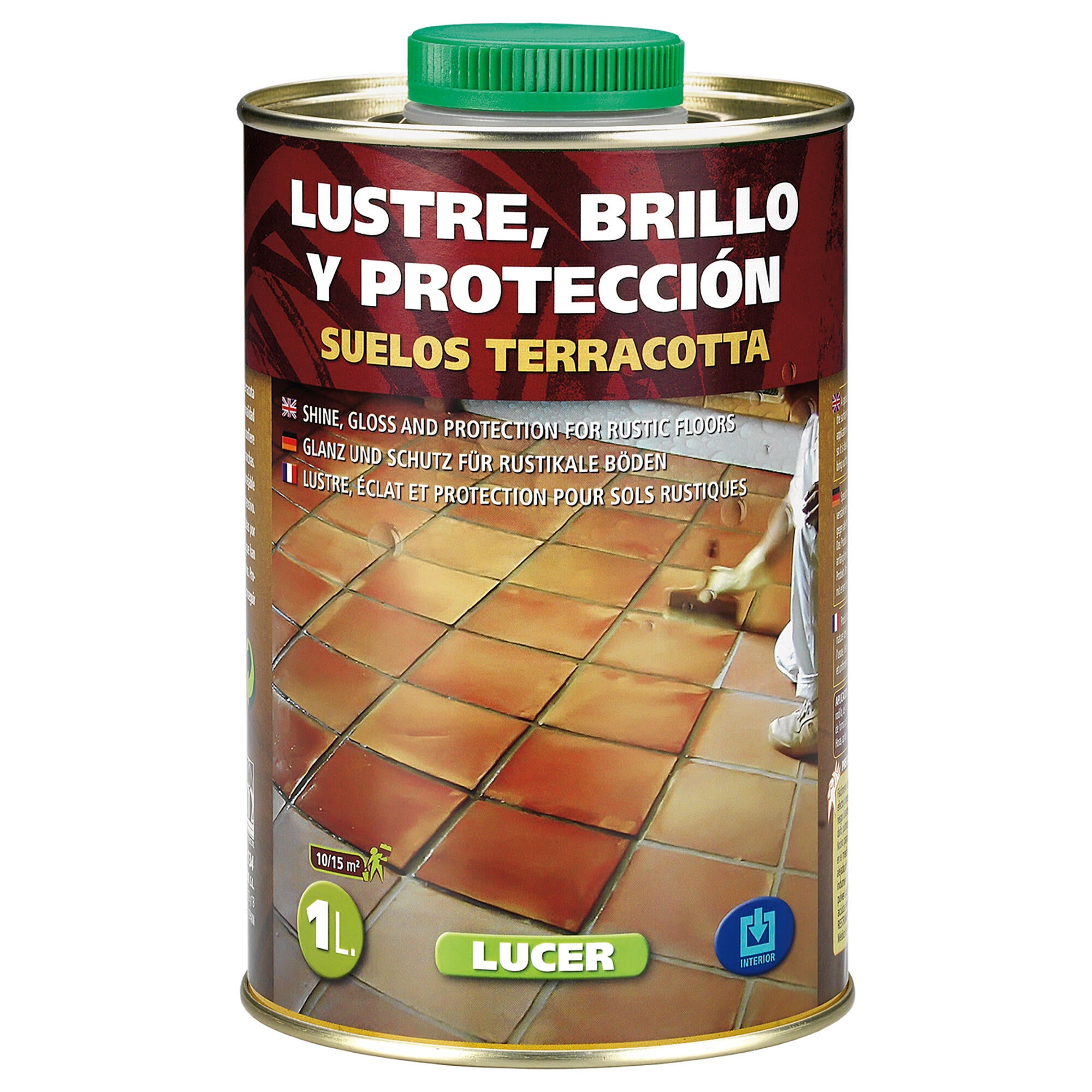 Lucer ennoblecimiento brillo terracota interior monestir 1l