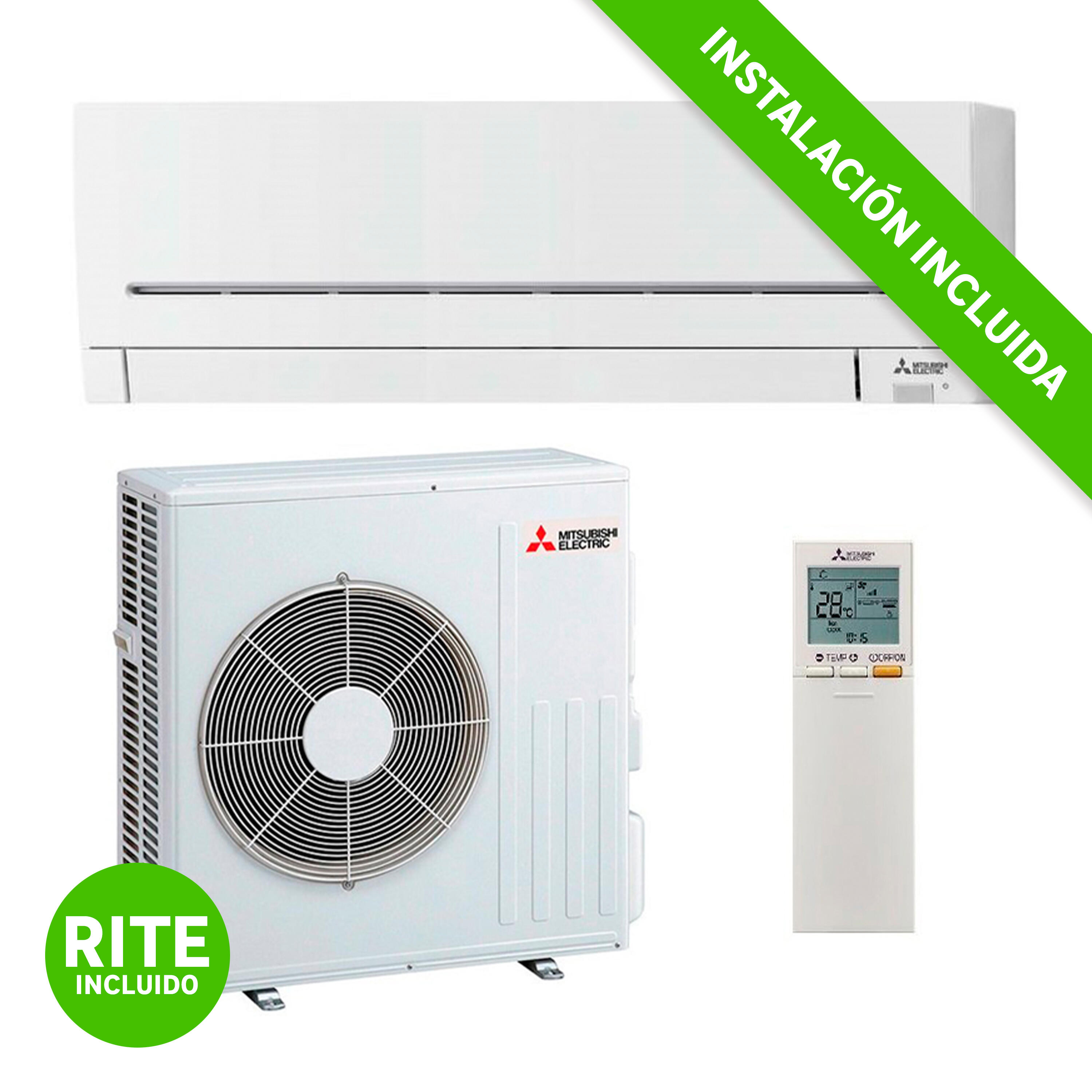 A/a 1x1 mitsubishi electric msz-ay71vgk wifi 6106 fg instalación incluida