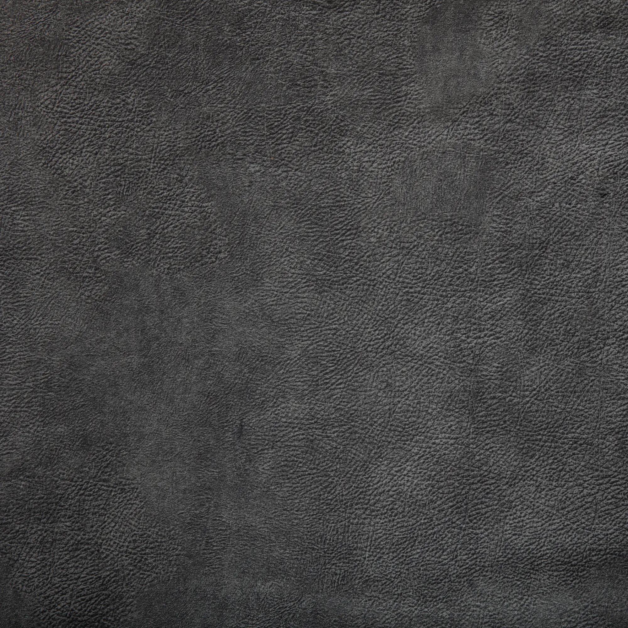 Tela al corte tapicería imitación piel vison negro ancho 140 cm