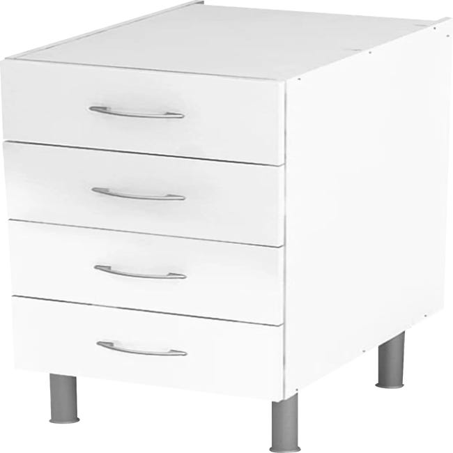 Mueble Lavadero Clint 85x59x59 Cm Blanco JUST HOME COLLECTION