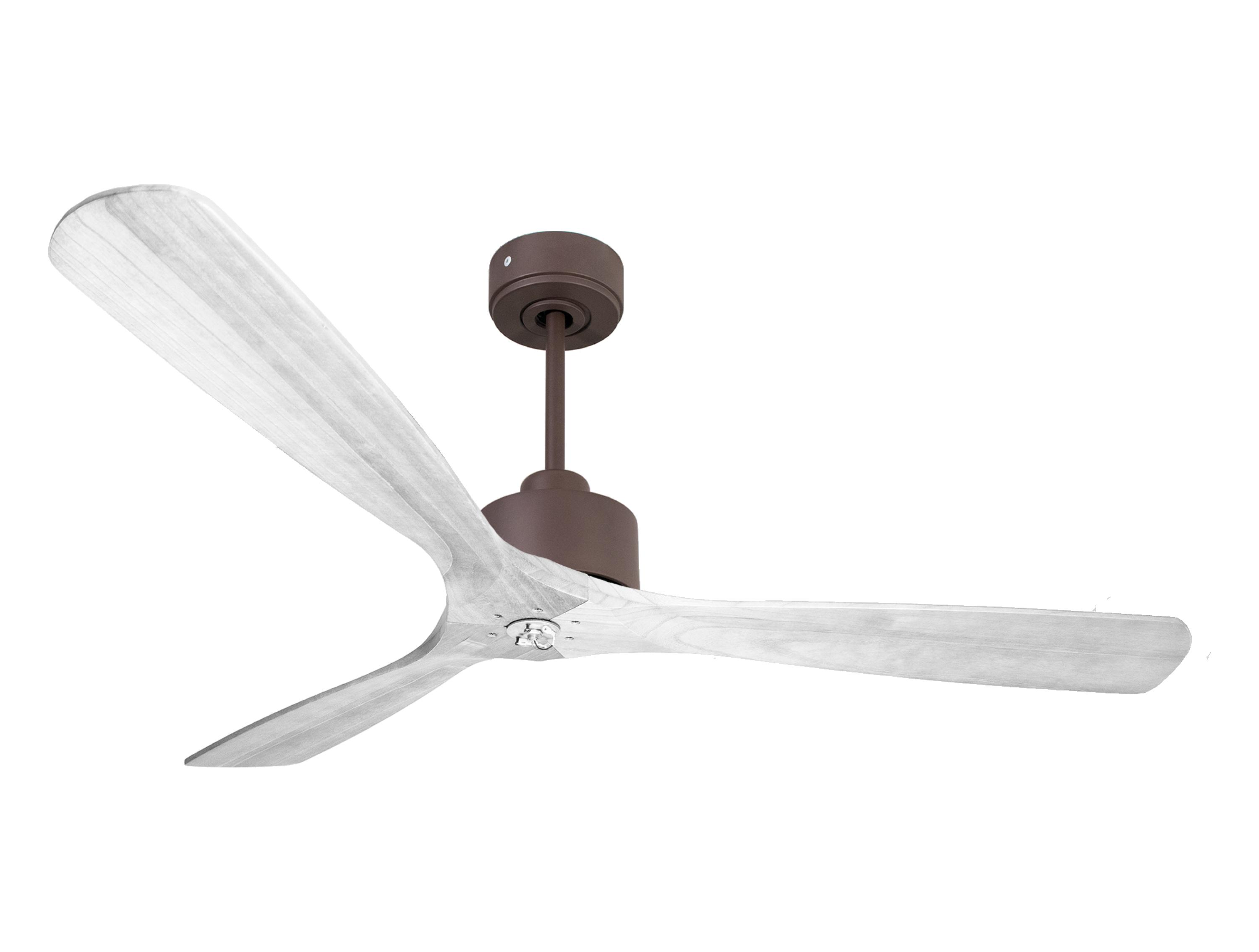 Ventilador de techo con luz motor dc zafiro d166 02 24 18 klassfan blanco 166 cm