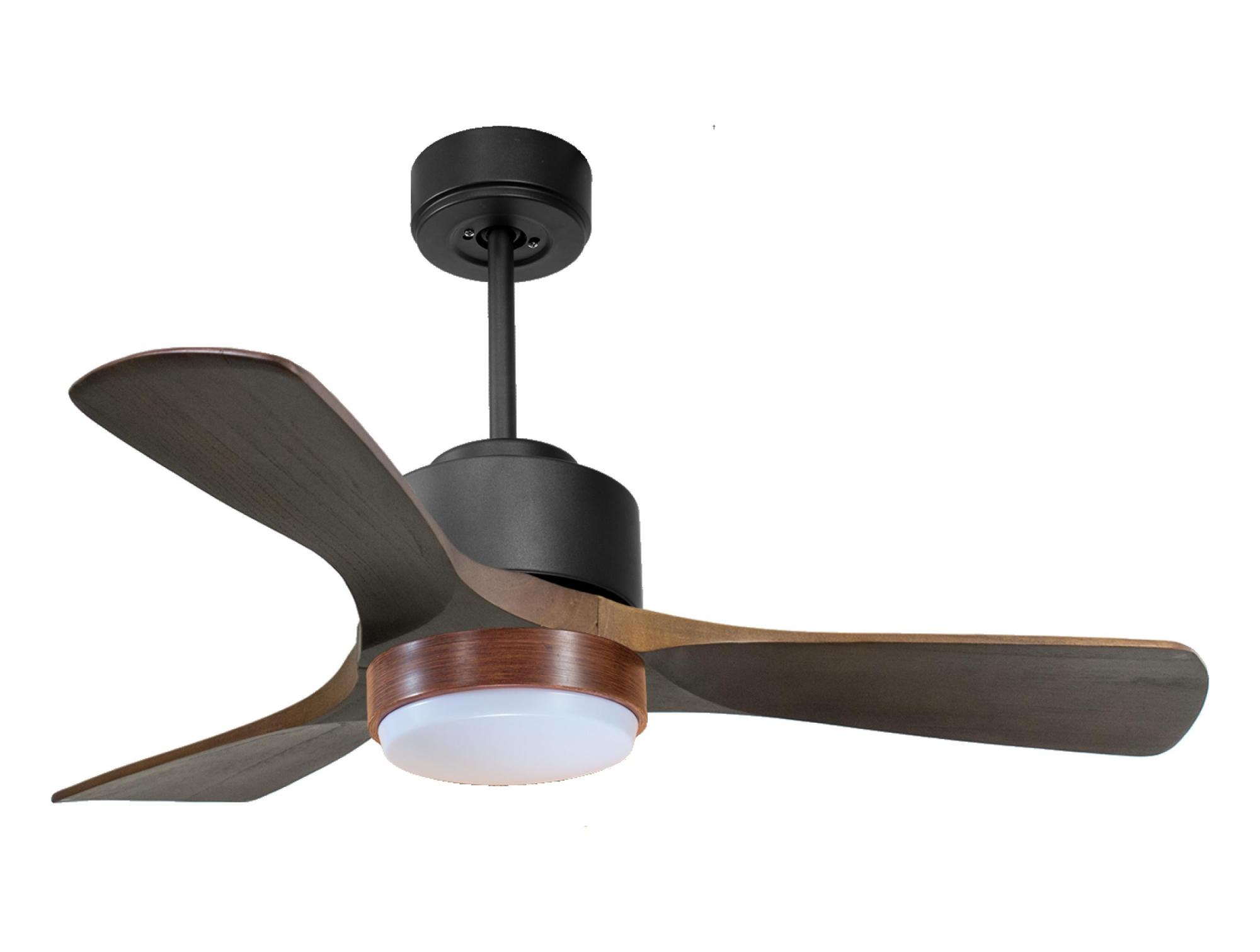 Ventilador de techo con luz motor dc zafiro d106 04 11 16 purline negro 106 cm