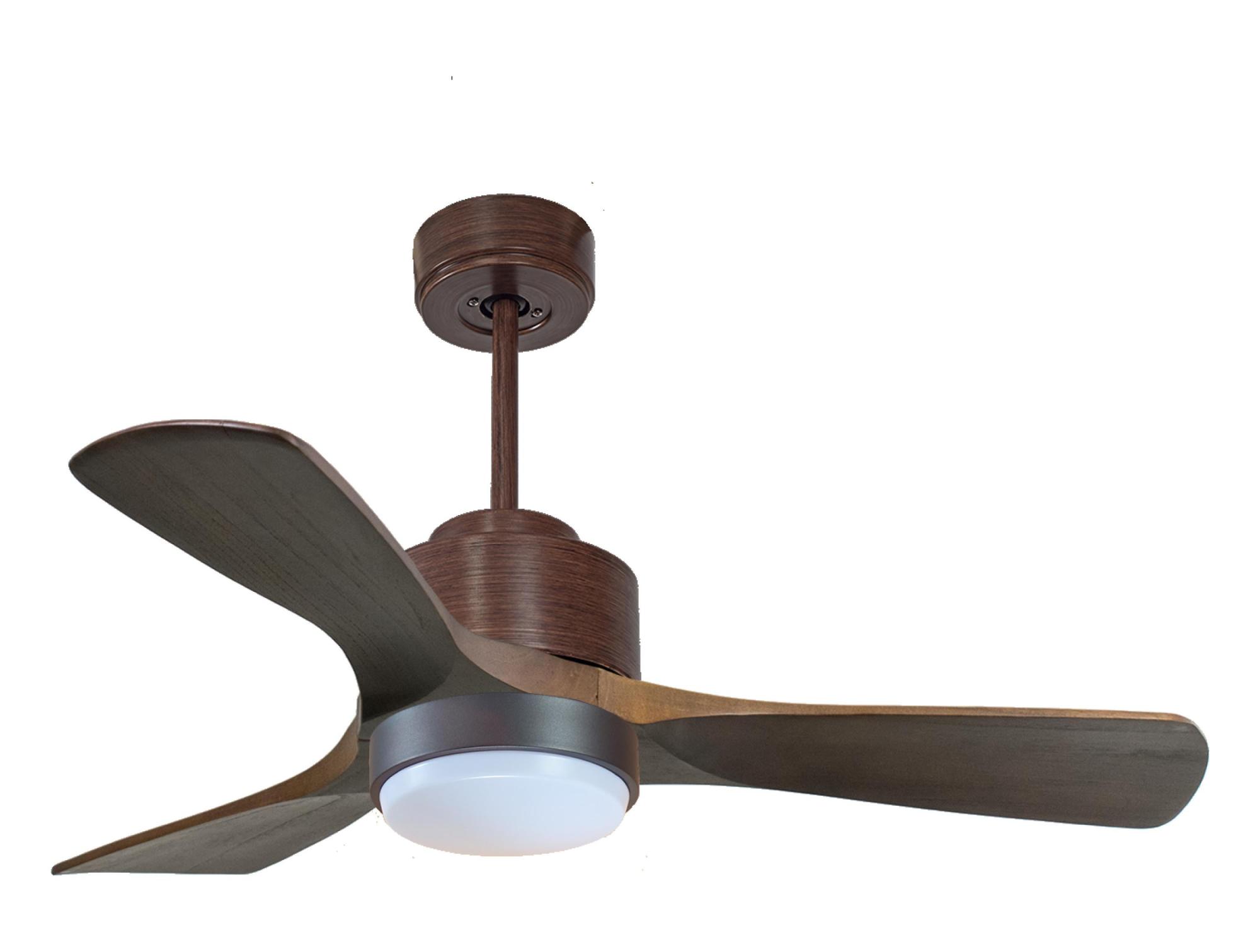 Ventilador de techo con luz motor dc zafiro d106 04 16 11 purline negro 106 cm