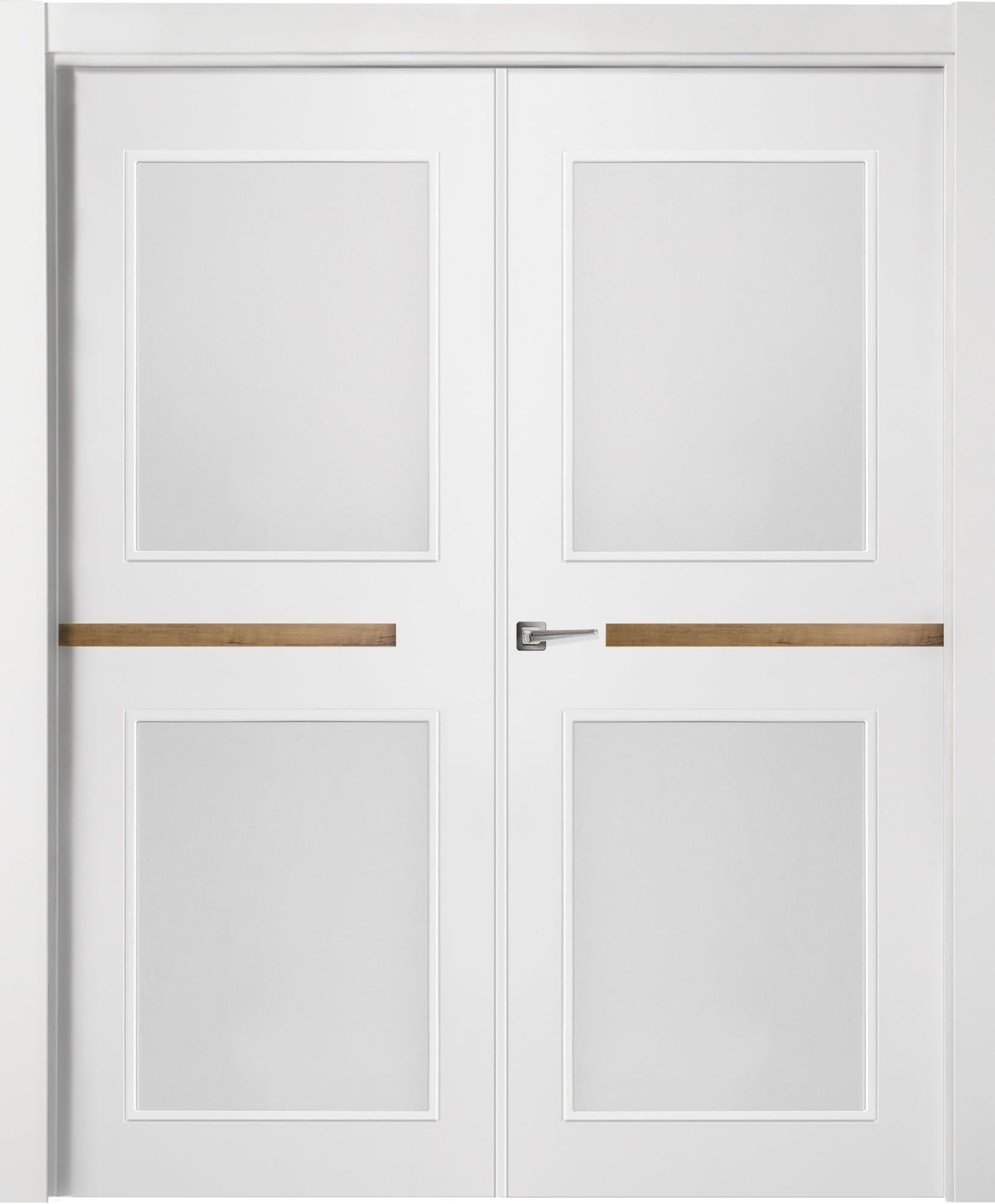 Puerta denver gold blanco apertura derecha 70x20 con cristal 105cm de la marca ARTENS