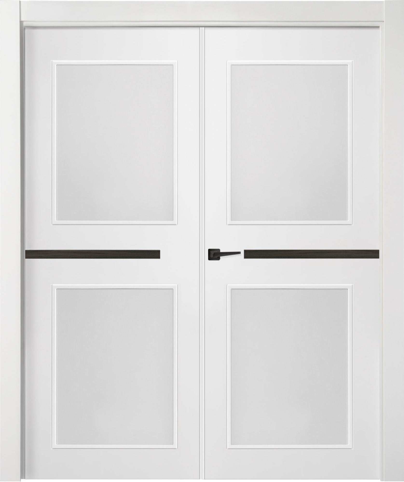 Puerta denver carbón blanco apertura derecha 70x20 con cristal 105cm de la marca ARTENS