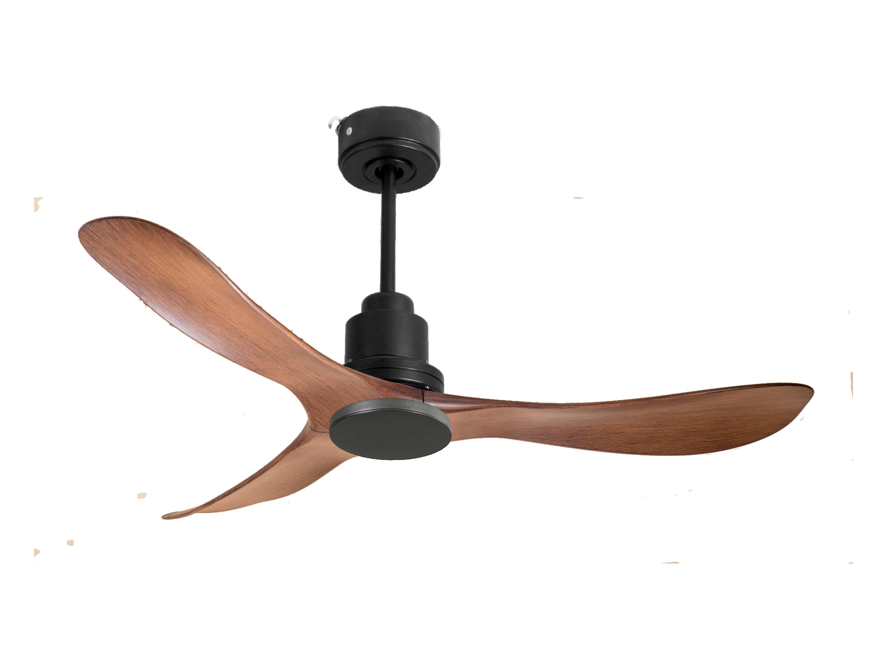 Ventilador de techo sin luz motor dc cora d132 03 31 purline marrón 132 cm