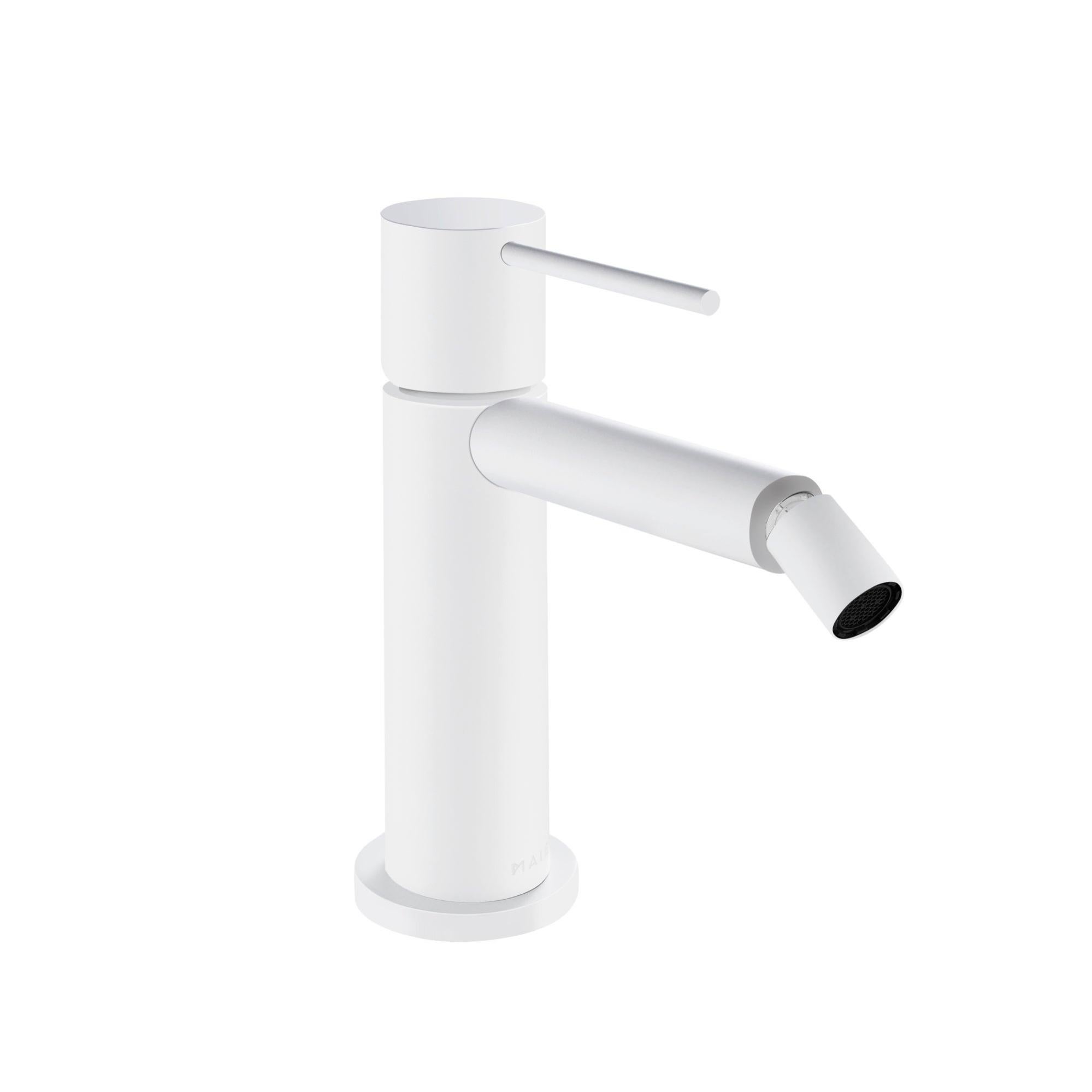 Grifo bidé monomando maier look blanco mate de la marca MAIER