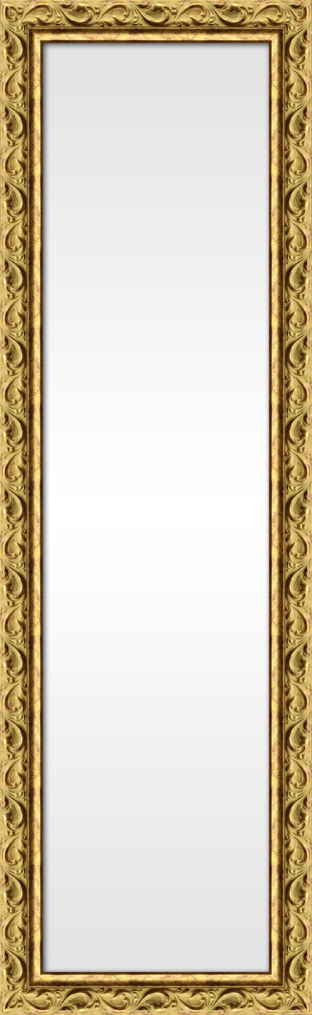 Espejo enmarcado rectangular moldura dorado 129 x 39 cm de la marca Sin marca Espejo enmarcado rectangular moldura dorado 129 x 39 cm de la marca Sin marca