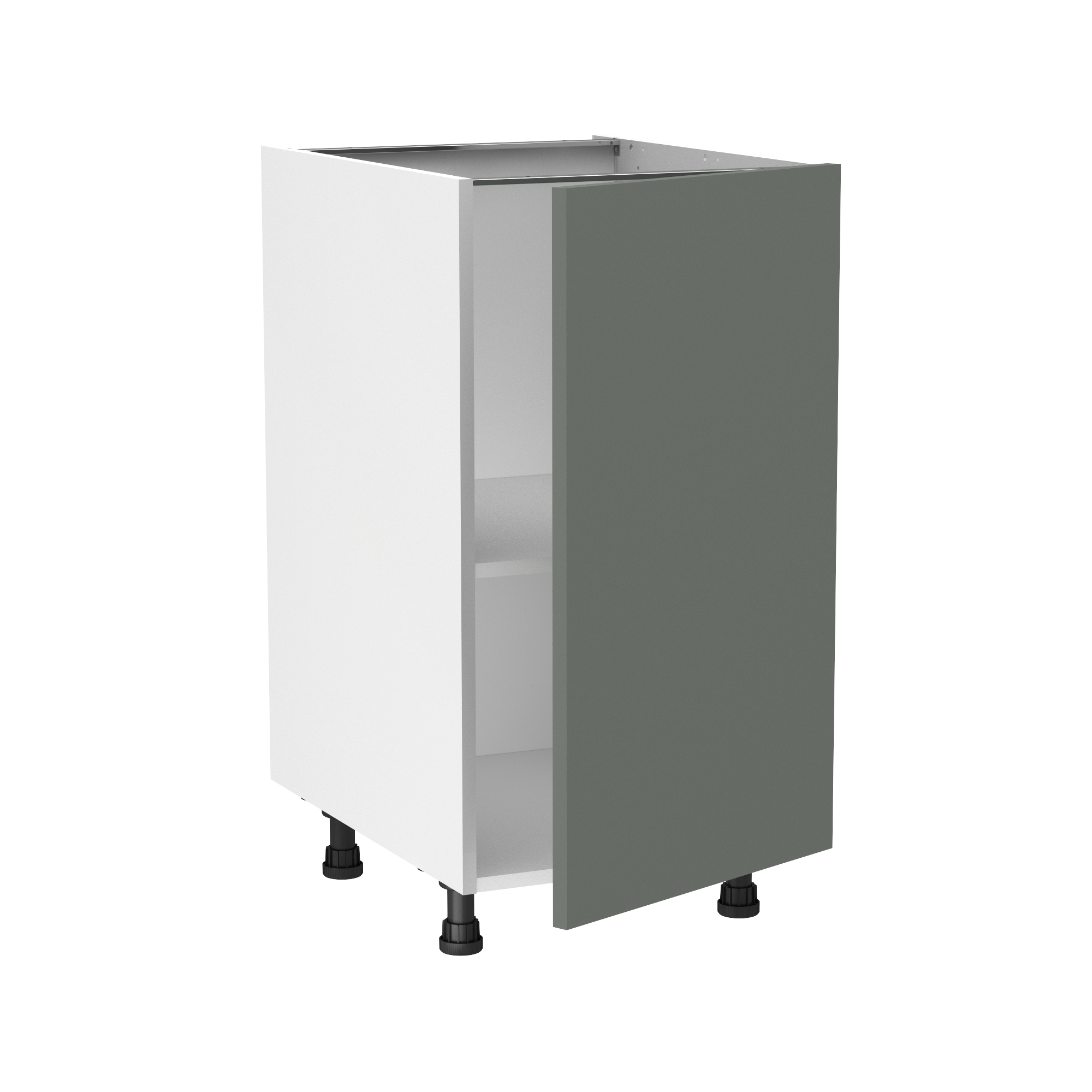 Mueble bajo cocina blanco DELINIA ID 80x76,8 cm