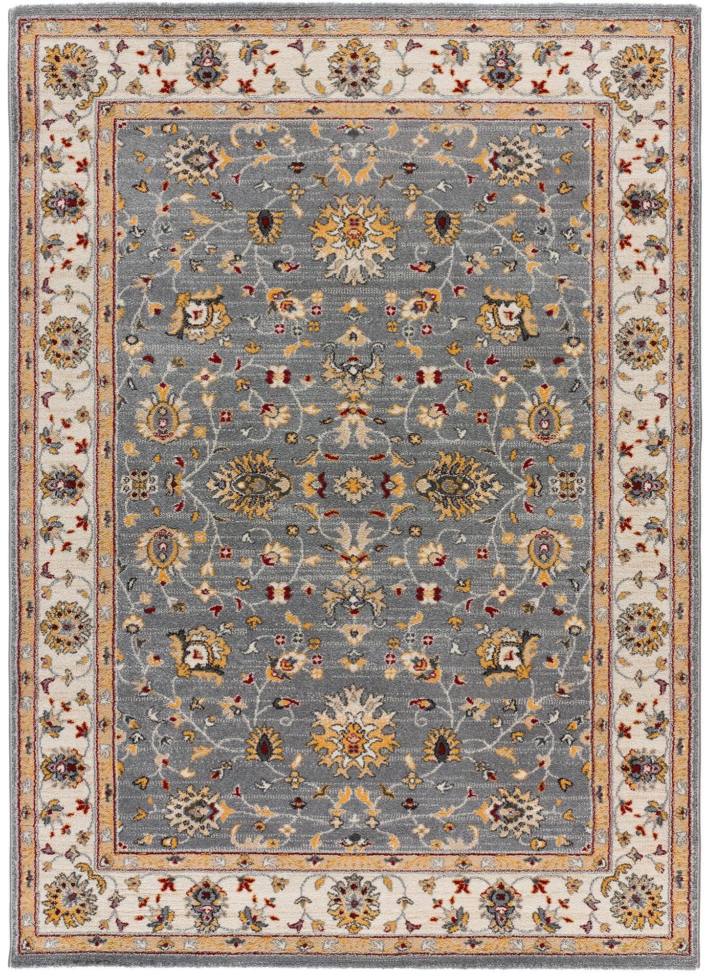 Alfombra pasillera polipropileno classic plata 67x250cm