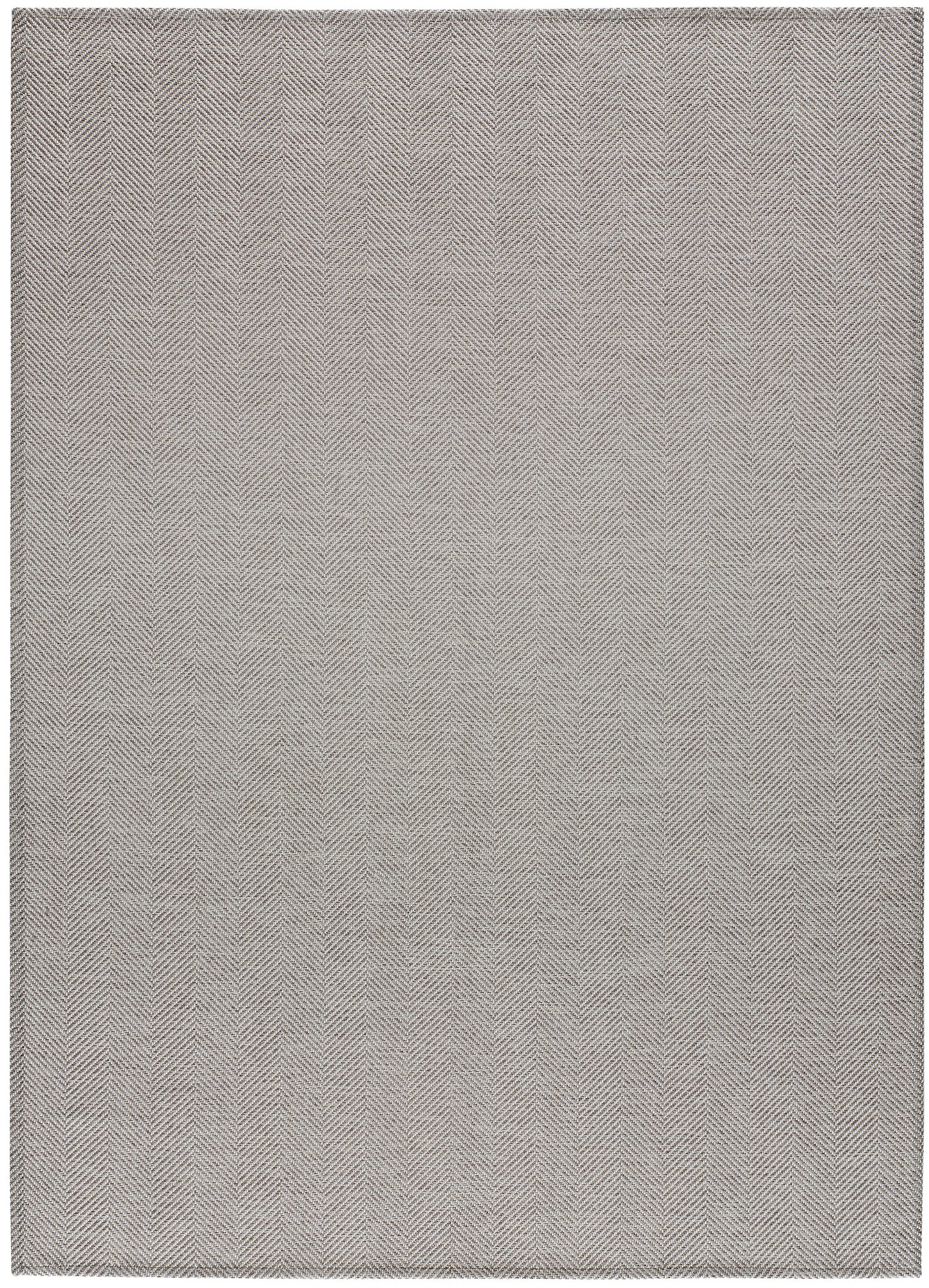 Alfombra pie de cama polipropileno Moon gris 60x115cm