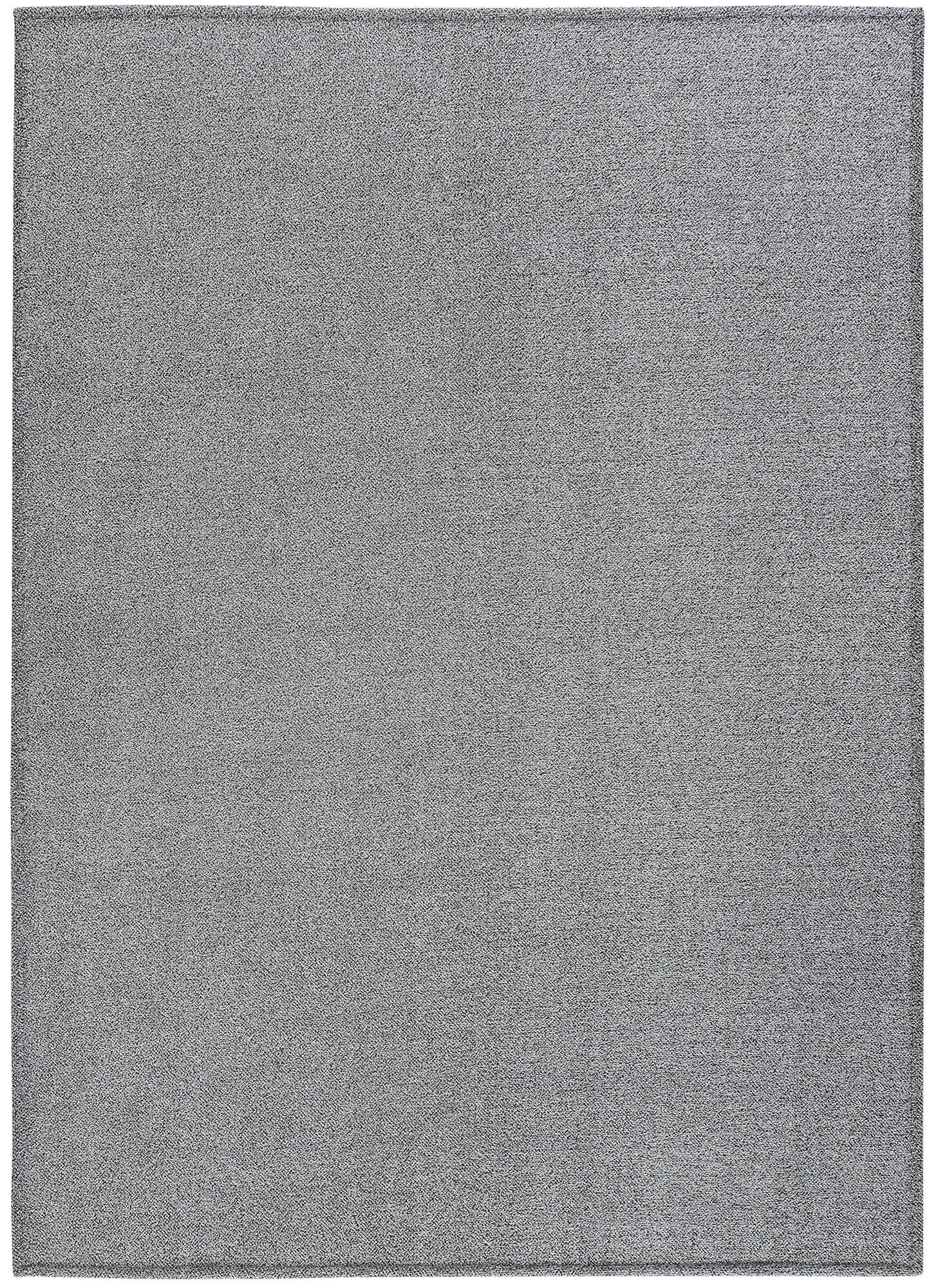 Alfombra poliéster saffi liso gris 120x170cm