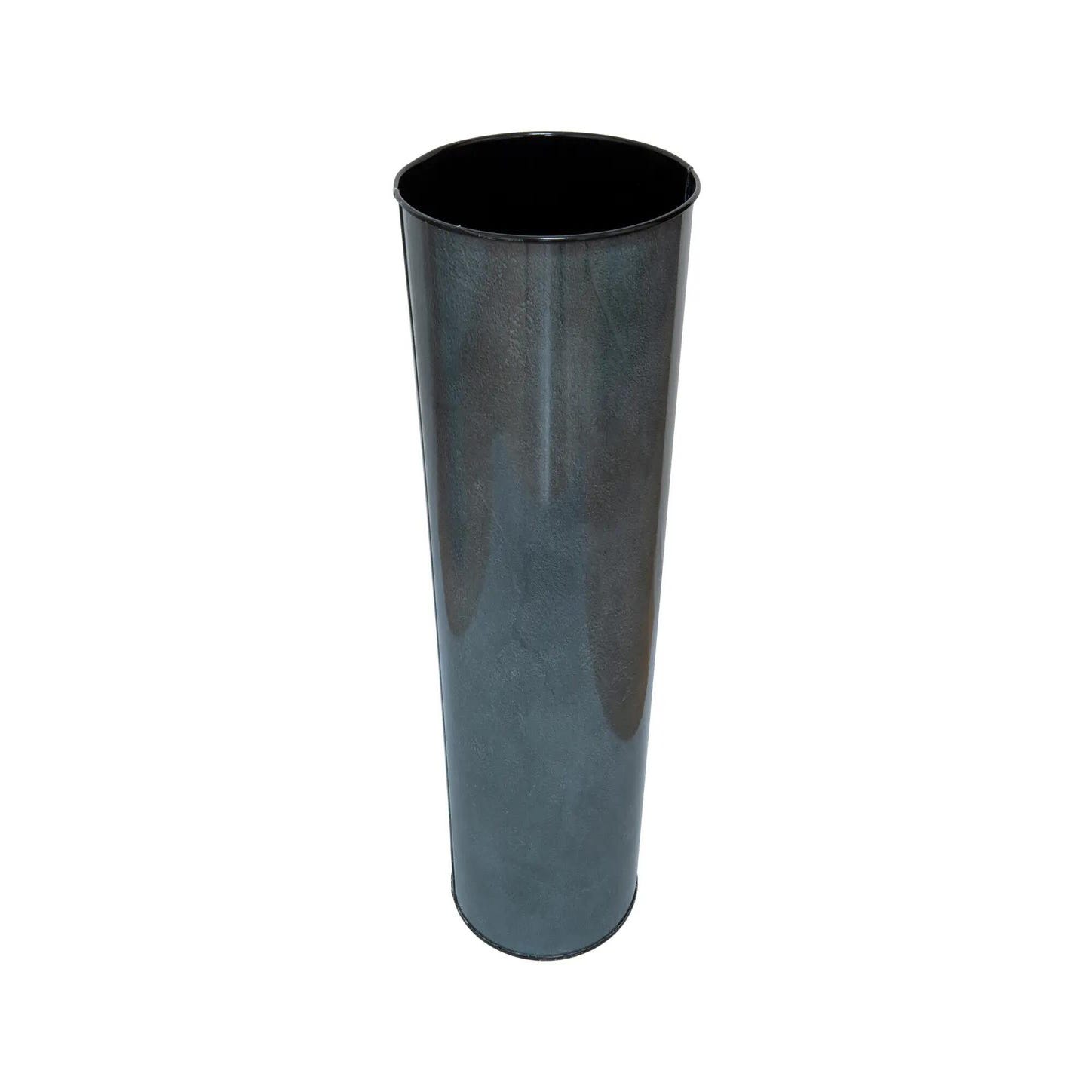 TIENDA EURASIA - Paragüero de Plastico, Gris, 26x26x51,5cm, Incluye Plato  para el Agua